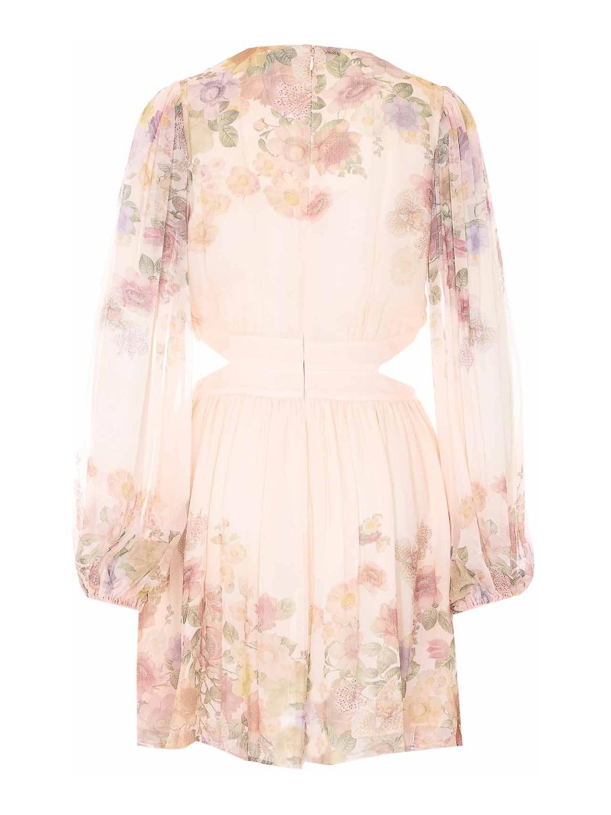 Pink Floral Print Dress 261TT256113588 (TWINSET / ワンピース・ドレス・オールインワン ) | TWINSET (ツインセット)(1)