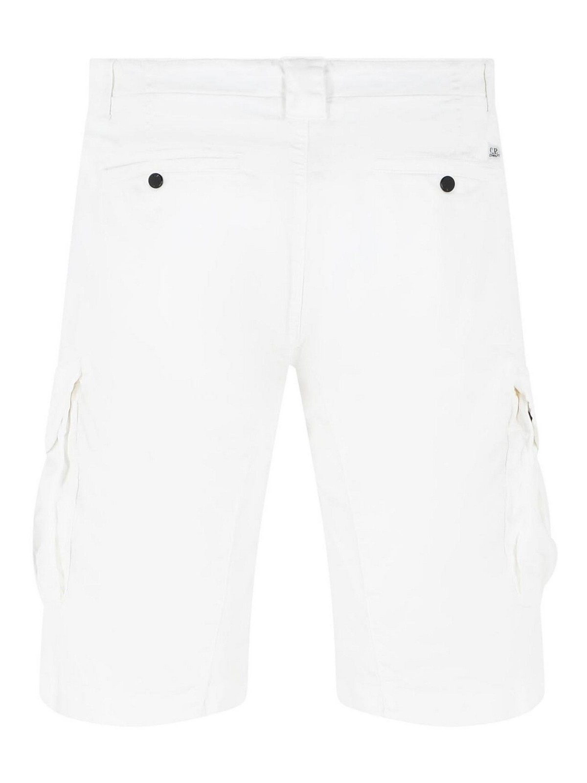 White Cotton Shorts RSCMBE746A005694G103 (C.P. Company / ショートパンツ ) | C.P. Company (シーピーカンパニー)(1)