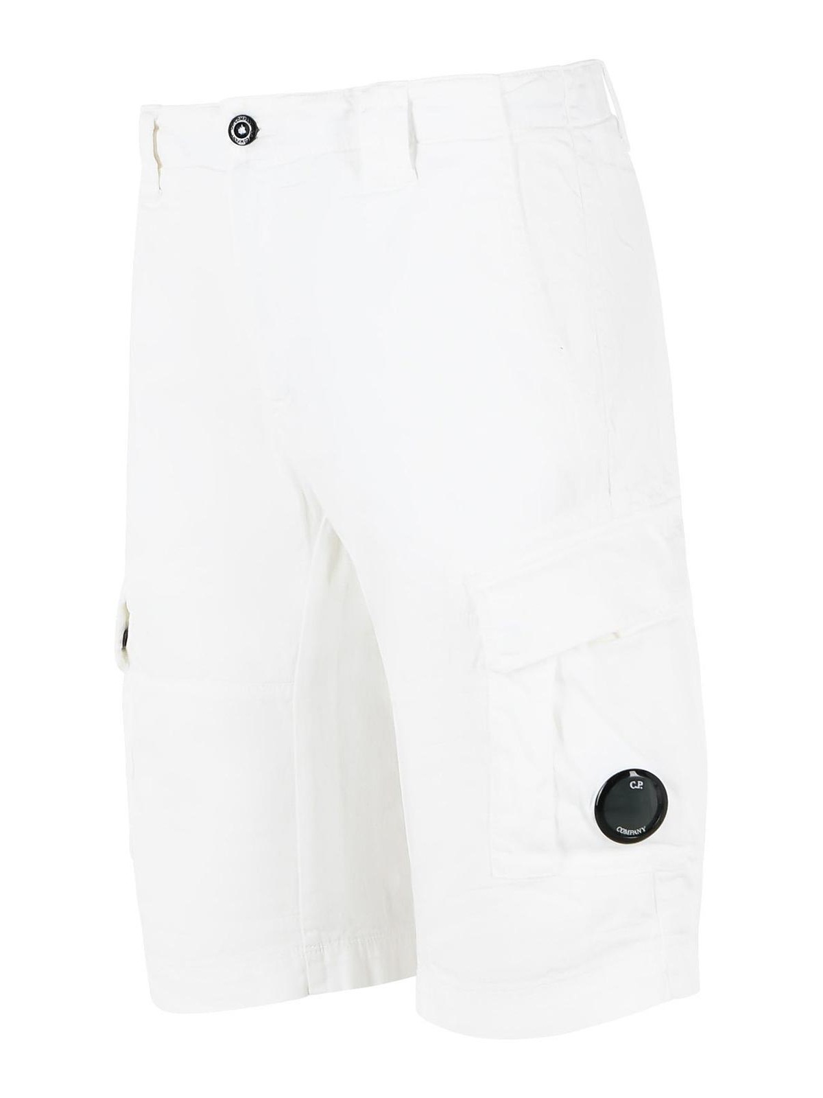 White Cotton Shorts RSCMBE746A005694G103 (C.P. Company / ショートパンツ ) | C.P. Company (シーピーカンパニー)(2)