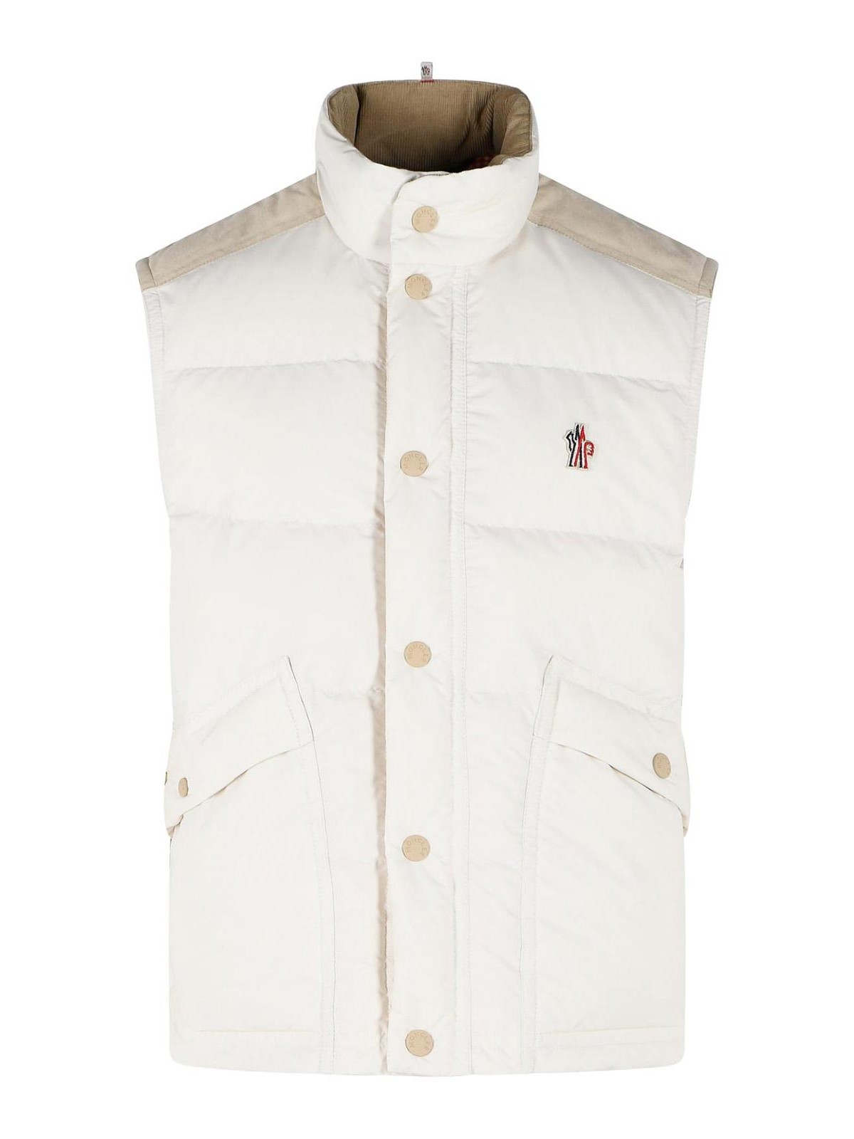 Scais White Polyester Feather Padded Vest 0971A0000259996032 (Moncler / ベスト ) | Moncler (モンクレール)