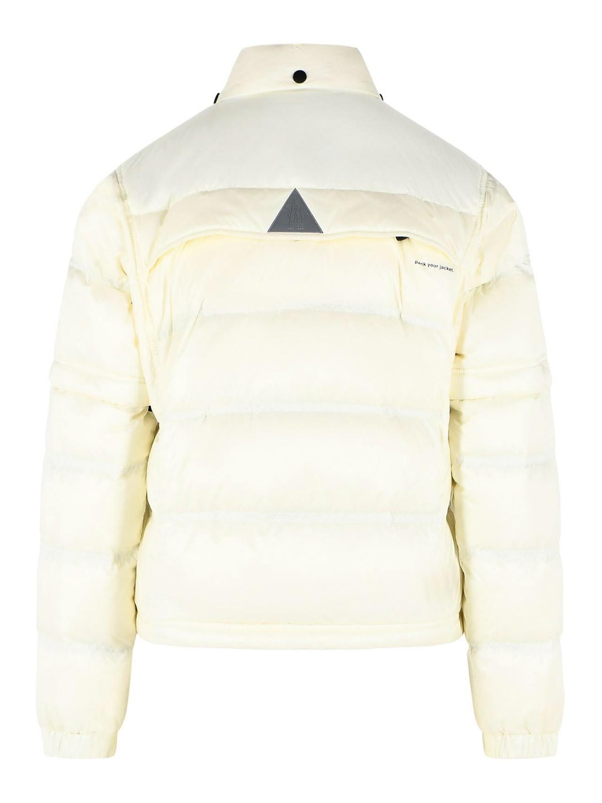 Mauduits Ivory White Polyamide Down Jacket 0981A00017597YF033 (Moncler / ダウンジャケット・コート ) | Moncler (モンクレール)(1)