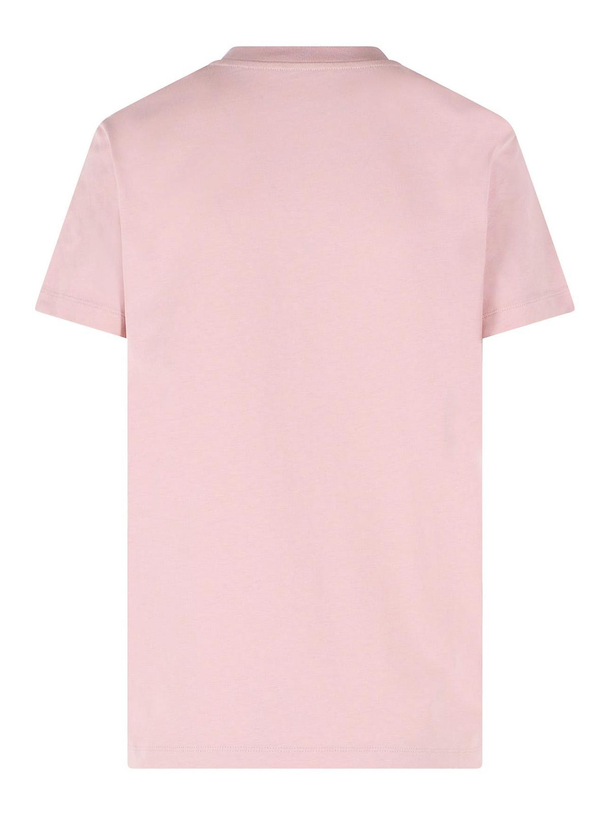 Pink Cotton T-Shirt 0938C0002989AUO51E (Moncler / Tシャツ・カットソー ) | Moncler (モンクレール)(1)