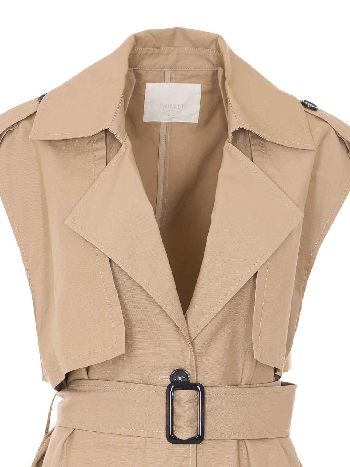 Beige Dress 261TE206012129 (TWINSET / ワンピース・ドレス・オールインワン ) | TWINSET (ツインセット)(3)