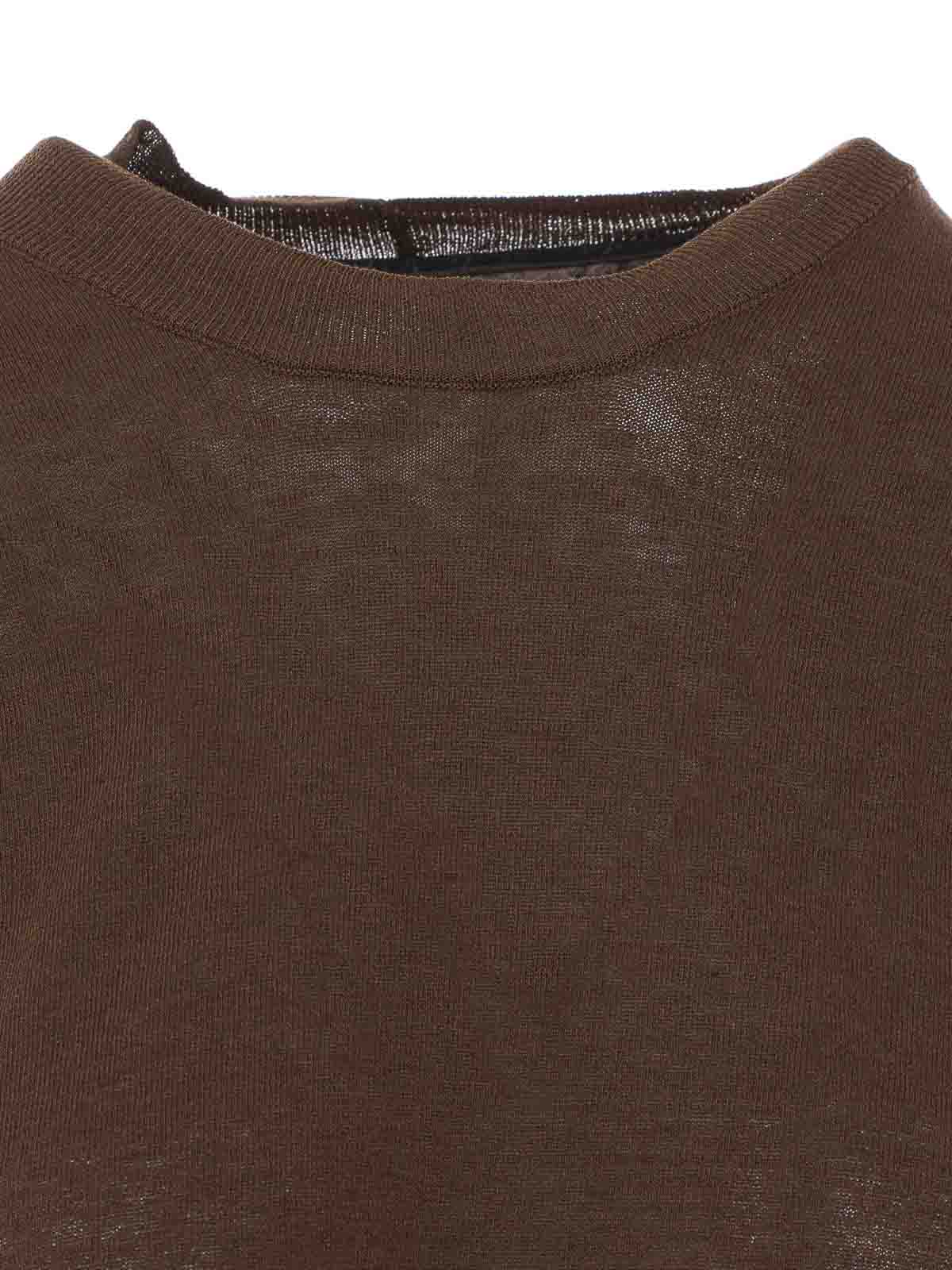 Brown Sweater UK7134UW600 (UMA WANG / ニット・セーター・カーディガン ) | UMA WANG (ユマ ワン)(3)