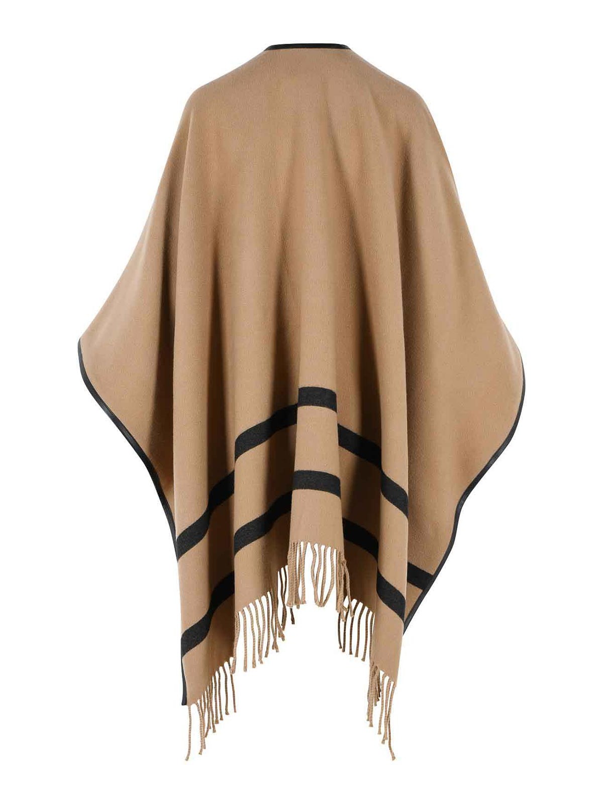 Aris Camel Jacquard Wool Poncho 2614541051001 (Max Mara / カジュアルジャケット ) | Max Mara (マックスマーラ)(1)