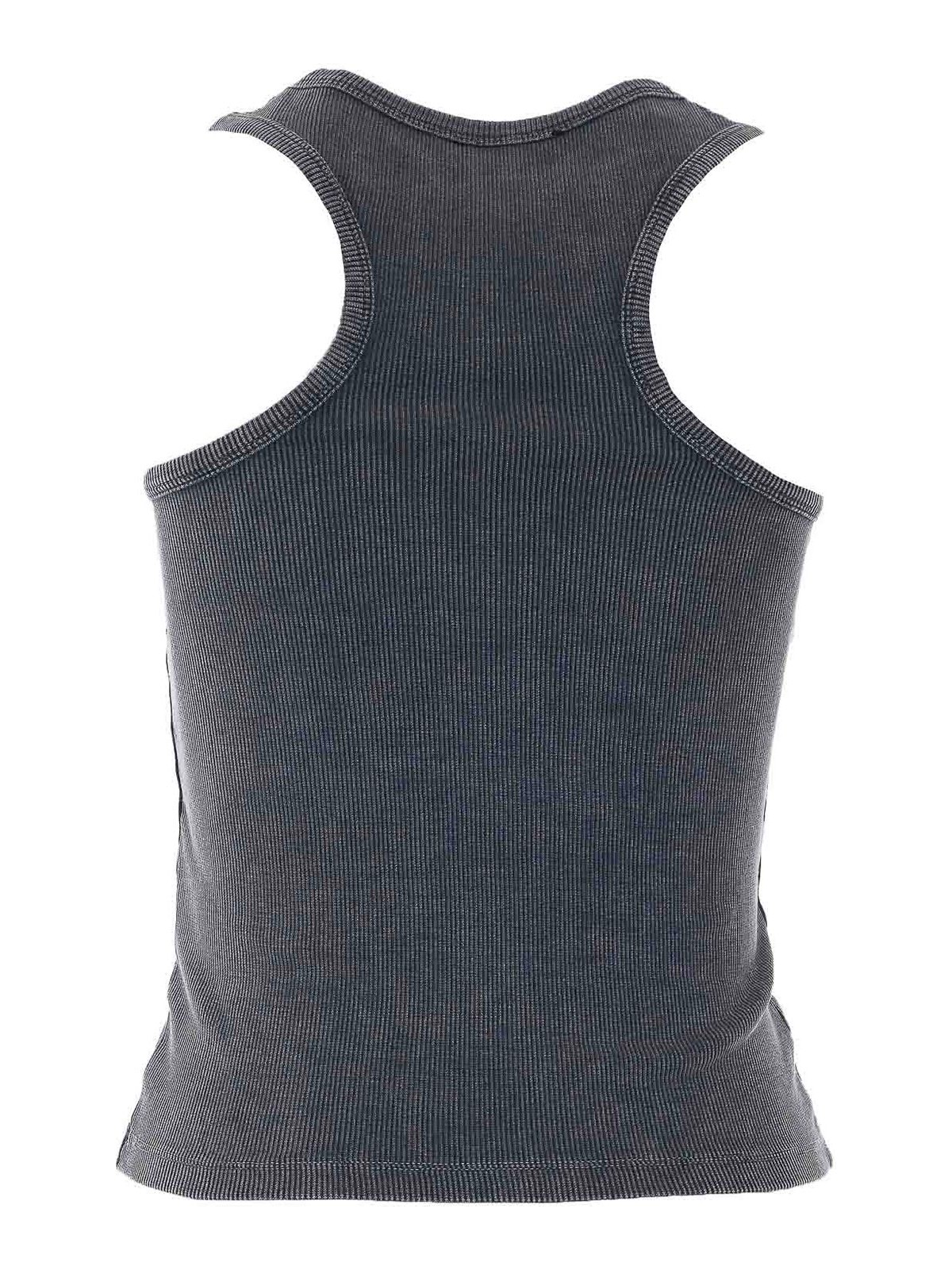 Grey Tank Top 8M1768J373S763 (PATRIZIA PEPE / タンクトップ・キャミソール ) | PATRIZIA PEPE (パトリツィア ペペ)(1)