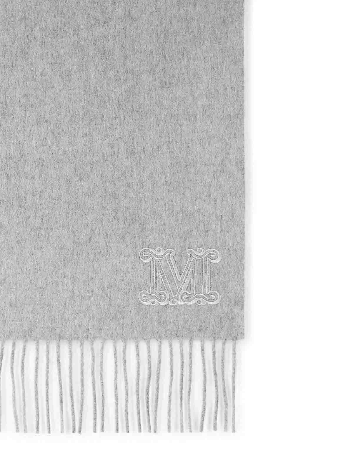 Wsdalia Grey Cashmere Scarf 2614541311059 (Max Mara / スカーフ・マフラー ) | Max Mara (マックスマーラ)(2)