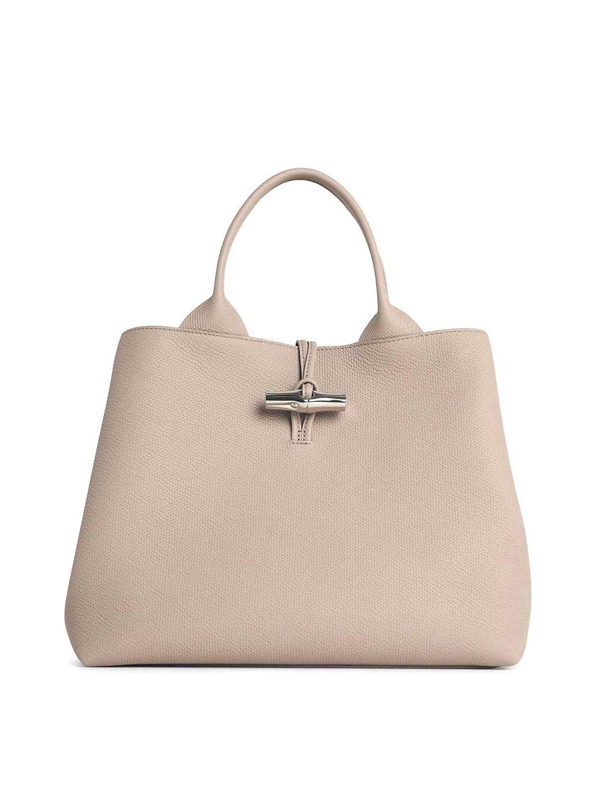 Bag With Handle In Clay Leather 10290HFP266 (LONGCHAMP / トートバッグ ) | LONGCHAMP (ロンシャン)