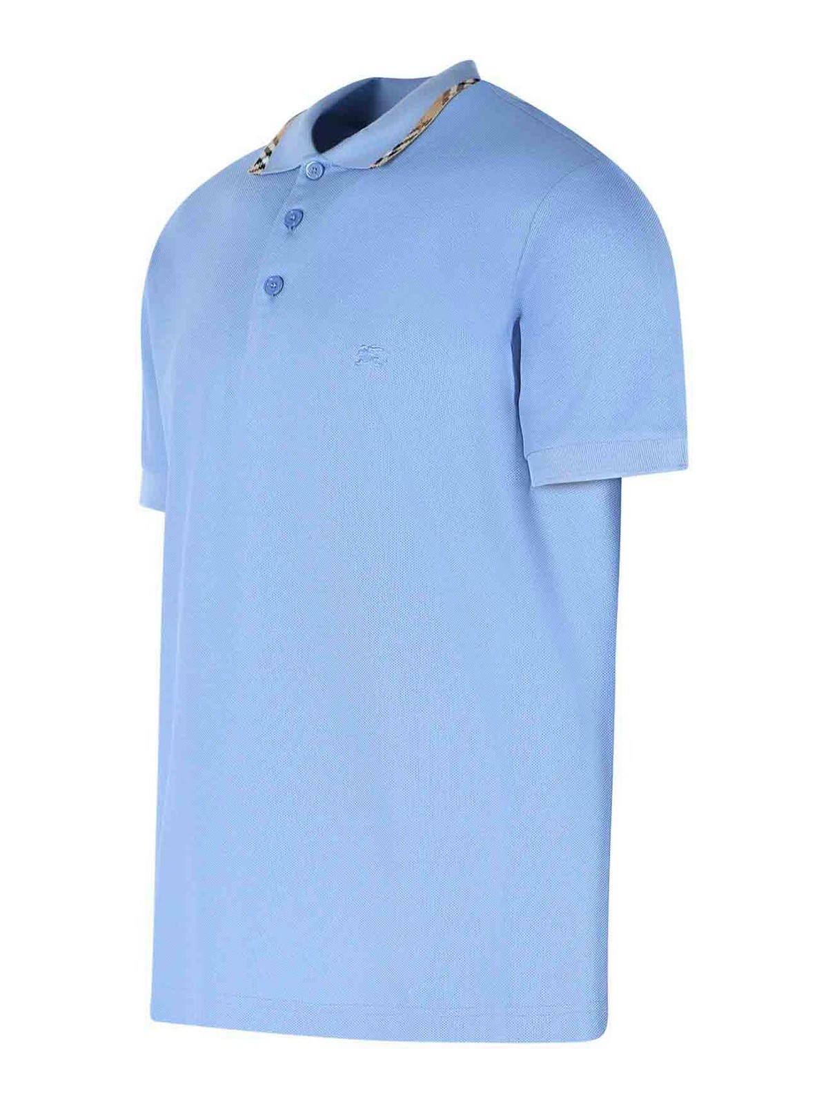 Eddie Polo Shirt In Light Blue Cotton 8126956 (Burberry / ポロシャツ ) | Burberry (バーバリー)(2)