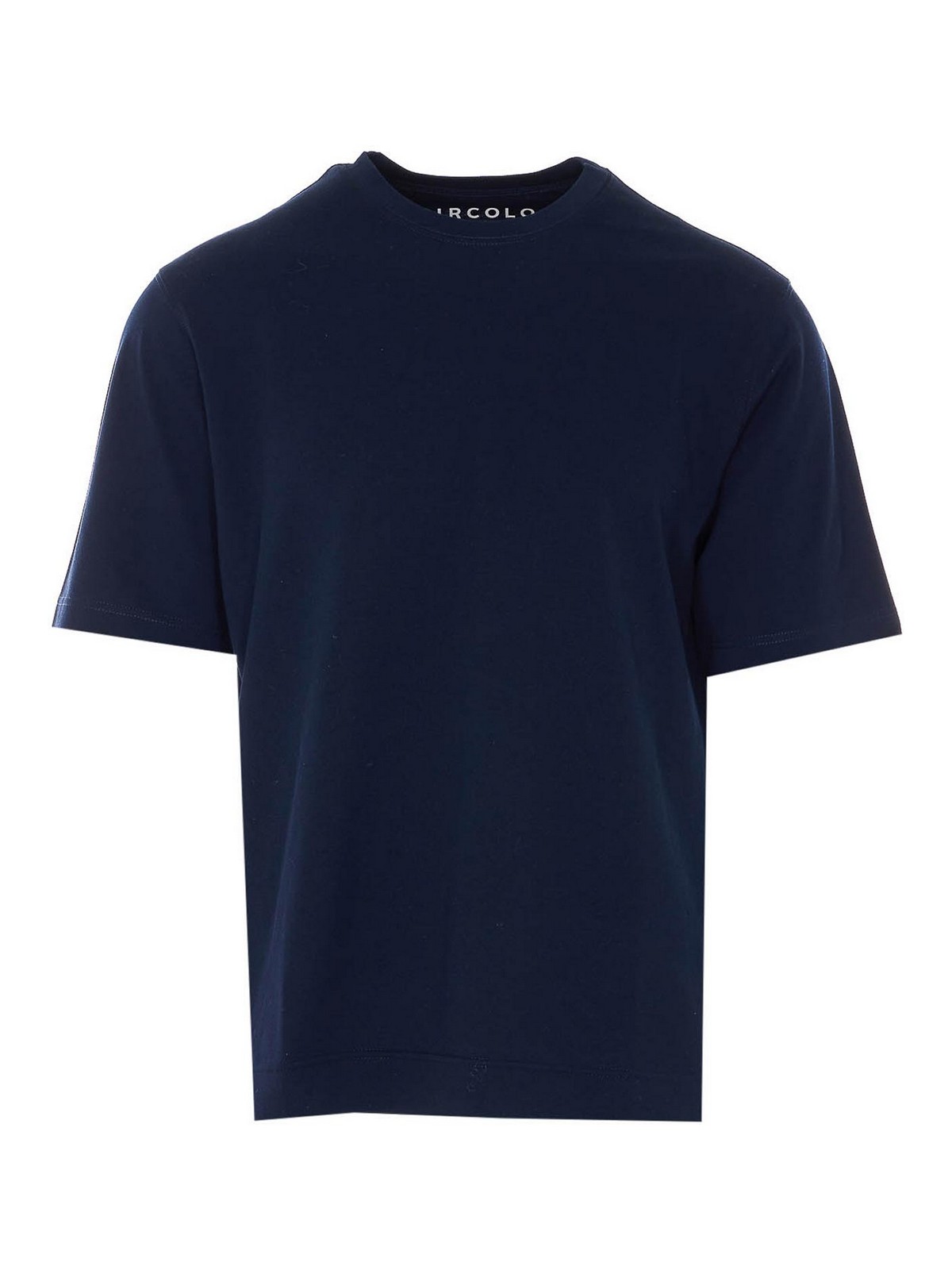 Blue T-Shirt CN5206447 (CIRCOLO 1901 / Tシャツ・カットソー ) | CIRCOLO 1901 (チルコロ1901)