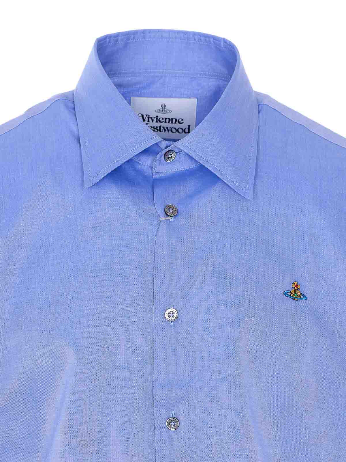 Blue Ghost Shirt 2401000JW01ESK403 (Vivienne Westwood / シャツ・ブラウス ) | Vivienne Westwood (ヴィヴィアン・ウェストウッド)(3)