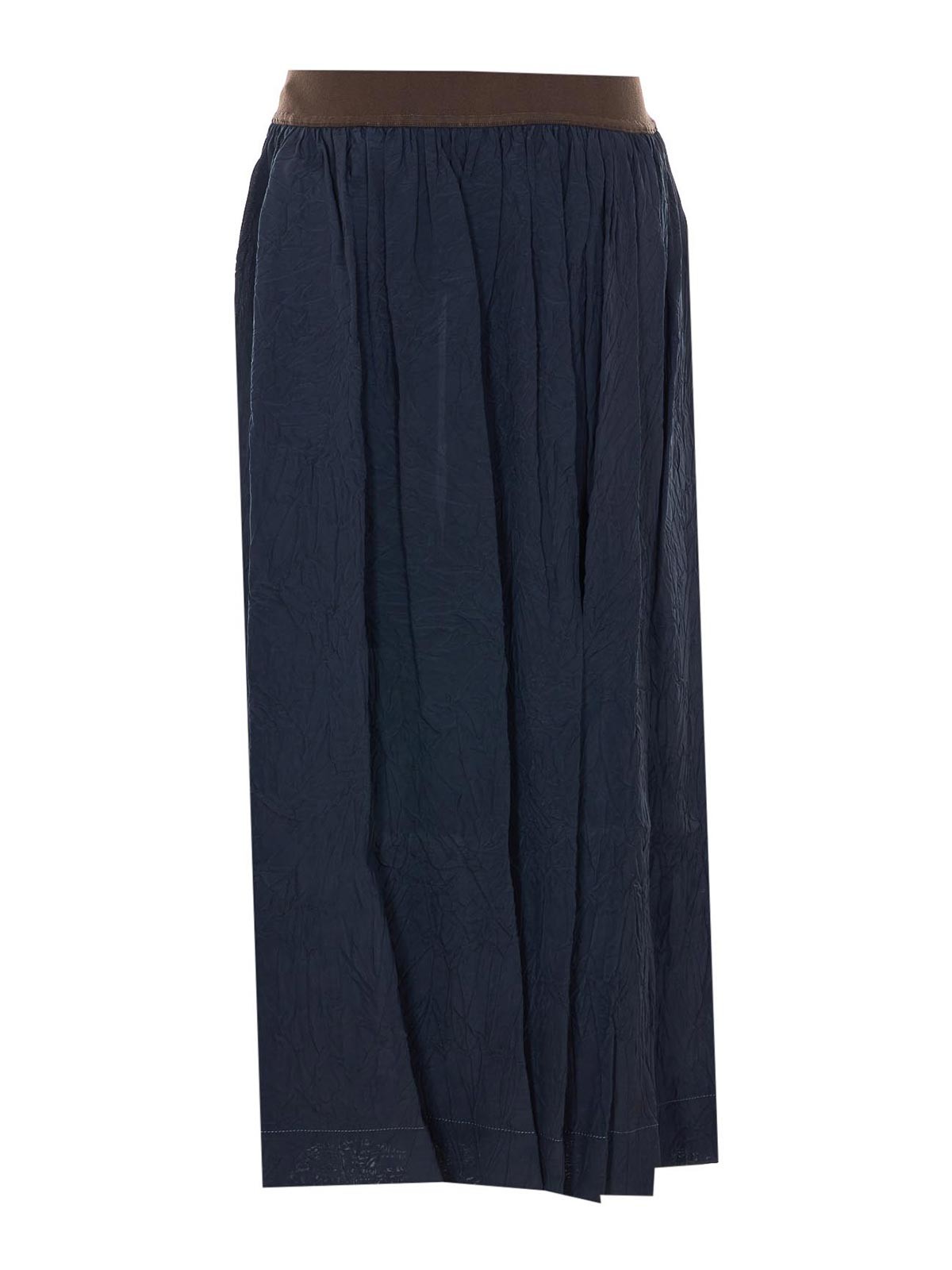 Navy Gillian Skirt UP2002UW033 (UMA WANG / スカート ) | UMA WANG (ユマ ワン)(1)