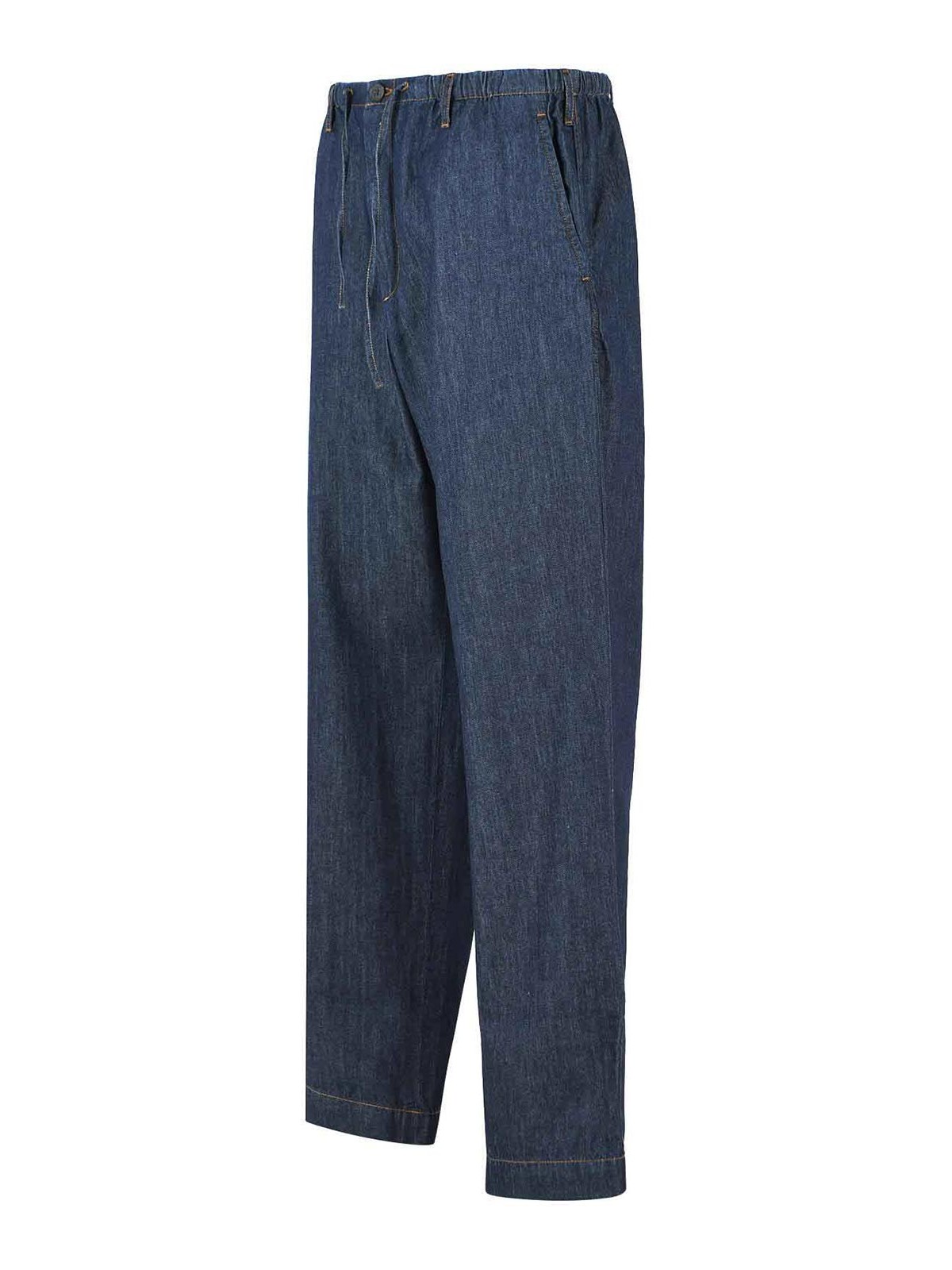 Penny Blue Cotton Pants 209083386507 (Dries Van Noten / パンツ ) | Dries Van Noten (ドリスヴァンノッテン)(2)