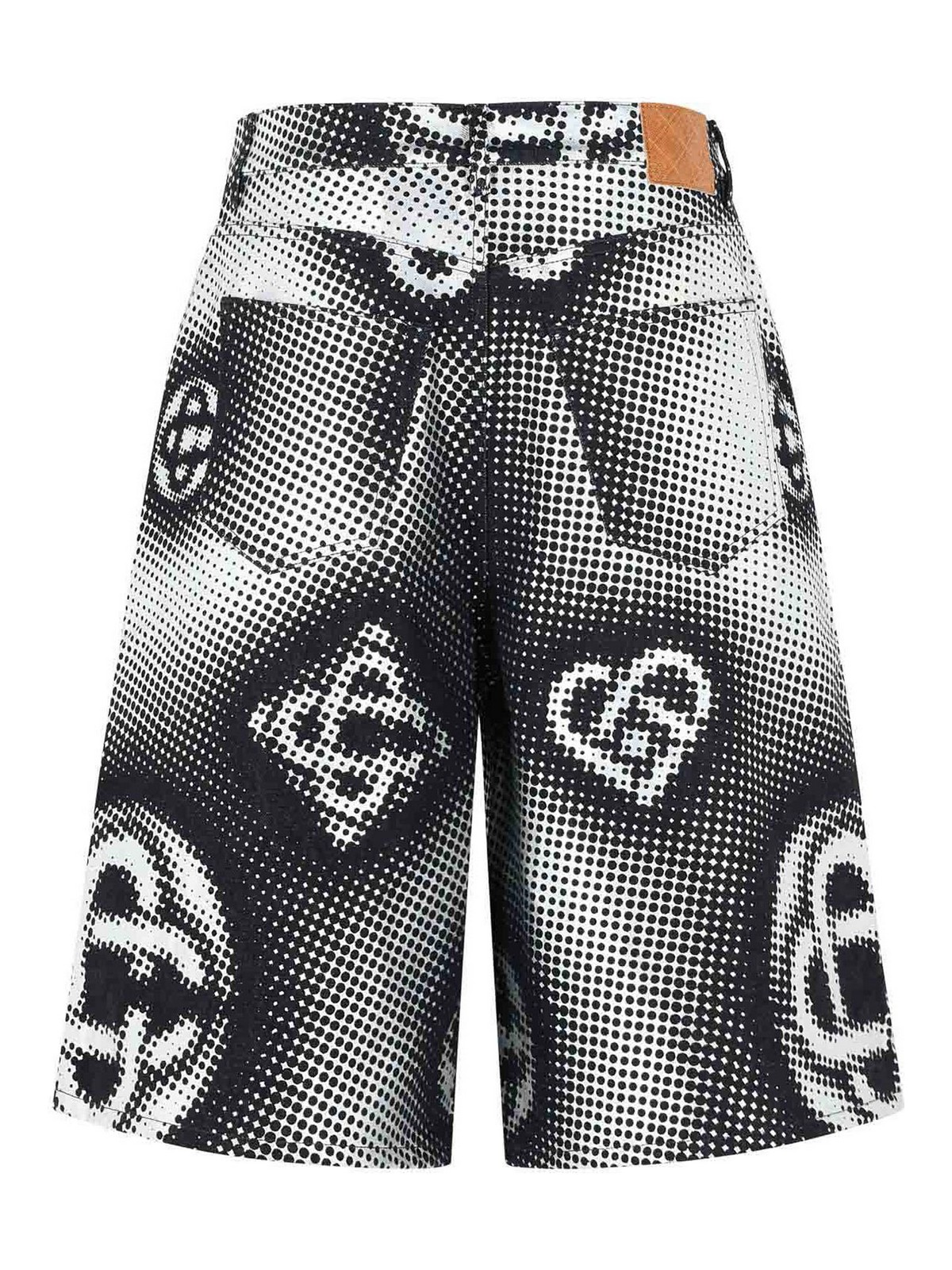 Perlescent Navy Cotton Bermuda Shorts MSS26TR42501 (Casablanca / ショートパンツ ) | Casablanca (カサブランカ)(1)