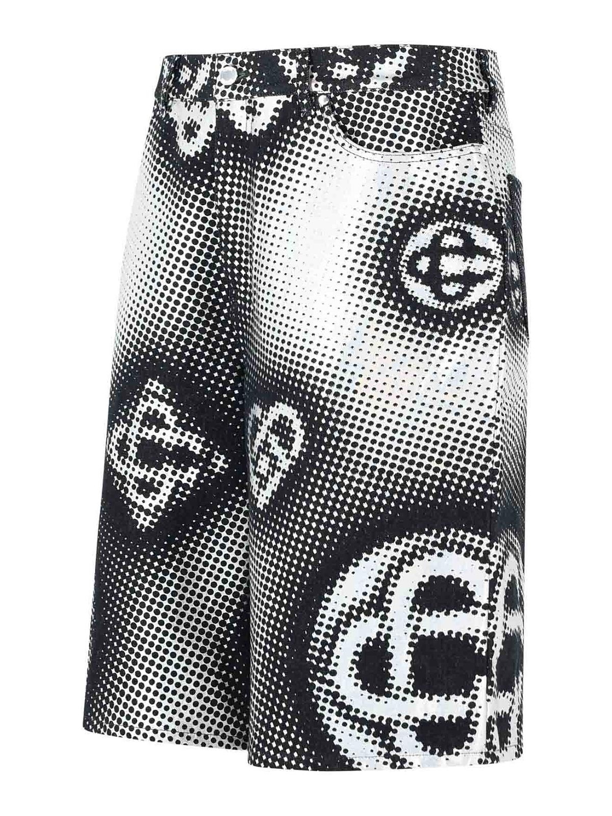 Perlescent Navy Cotton Bermuda Shorts MSS26TR42501 (Casablanca / ショートパンツ ) | Casablanca (カサブランカ)(2)