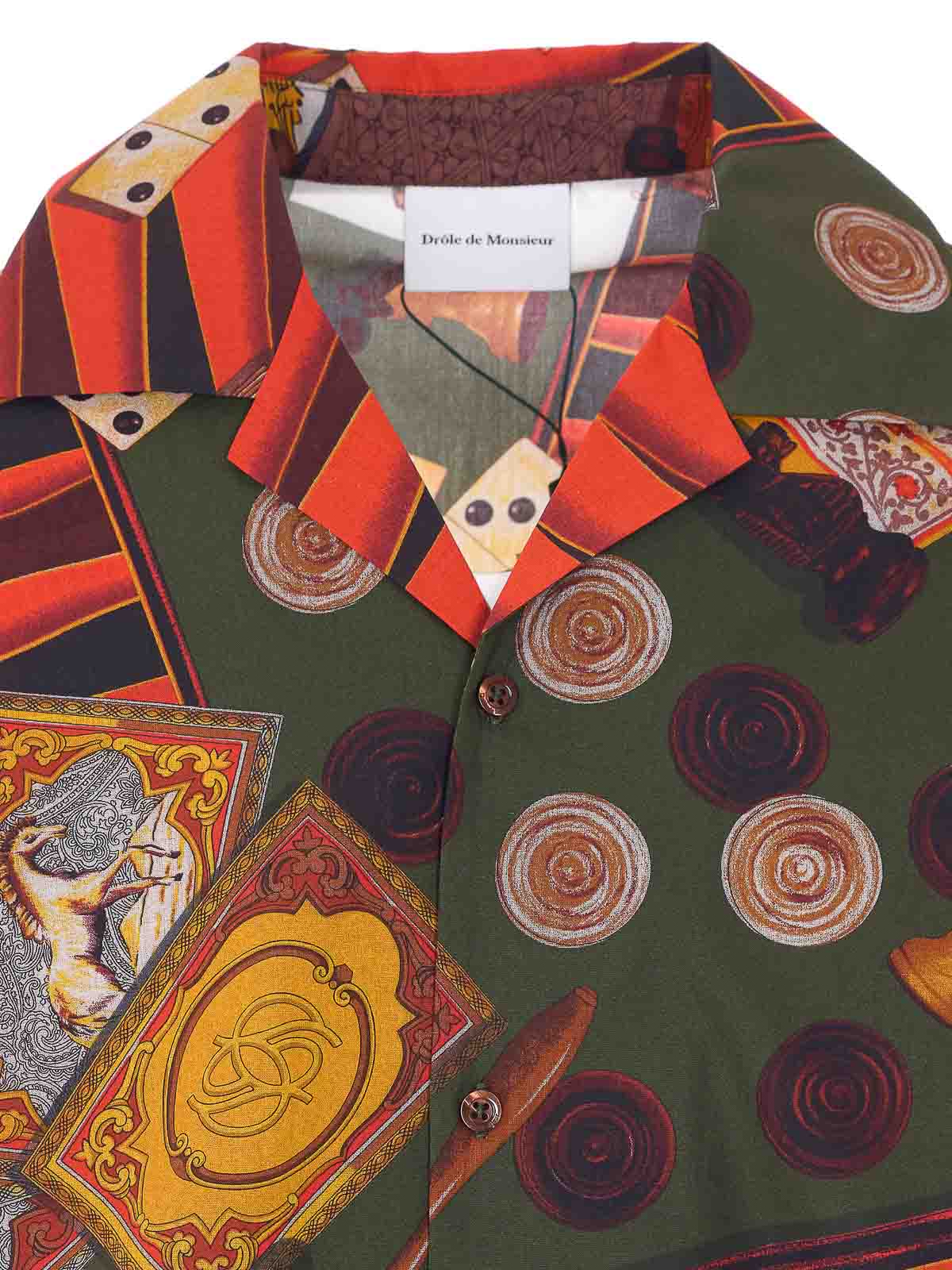 Casino Shirt SH228CO275MC (Drôle De Monsieur / シャツ・ブラウス ) | Drôle De Monsieur (ドロールドムッシュ)(3)