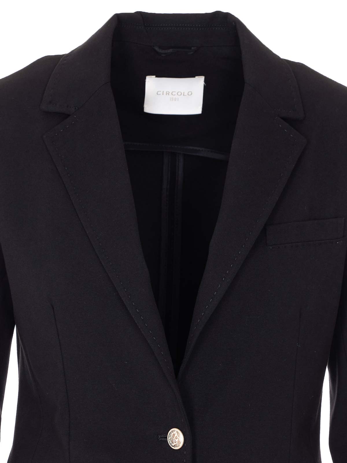 Black Jacket FD3866001 (CIRCOLO 1901 / ブレザー・ジャケット ) | CIRCOLO 1901 (チルコロ1901)(3)