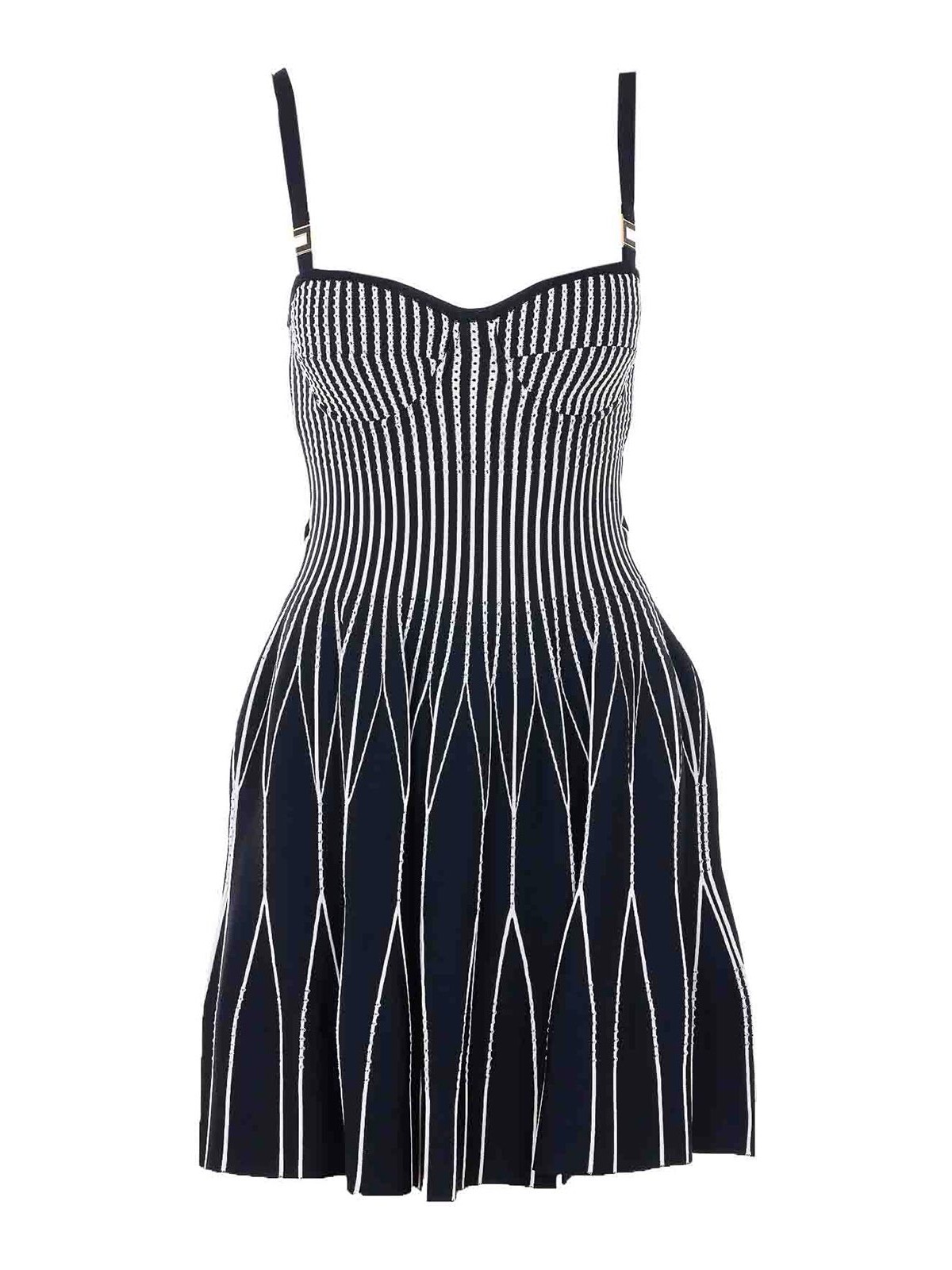 Black Mini Dresszip And Hook Closure AM27S62E2685 (Elisabetta Franchi / ワンピース・ドレス・オールインワン ) | Elisabetta Franchi (エリザベッタ フランキ)