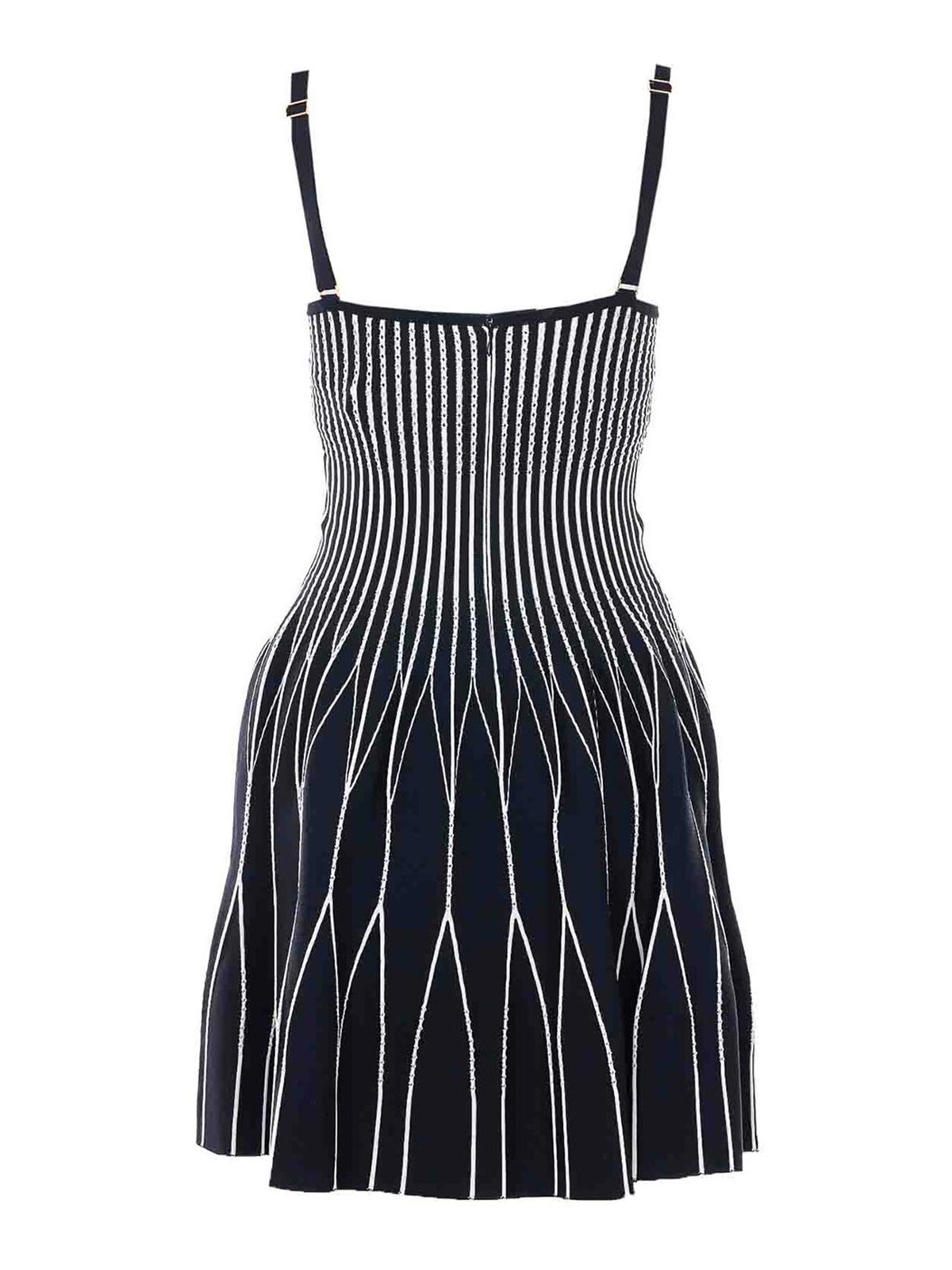 Black Mini Dresszip And Hook Closure AM27S62E2685 (Elisabetta Franchi / ワンピース・ドレス・オールインワン ) | Elisabetta Franchi (エリザベッタ フランキ)(1)