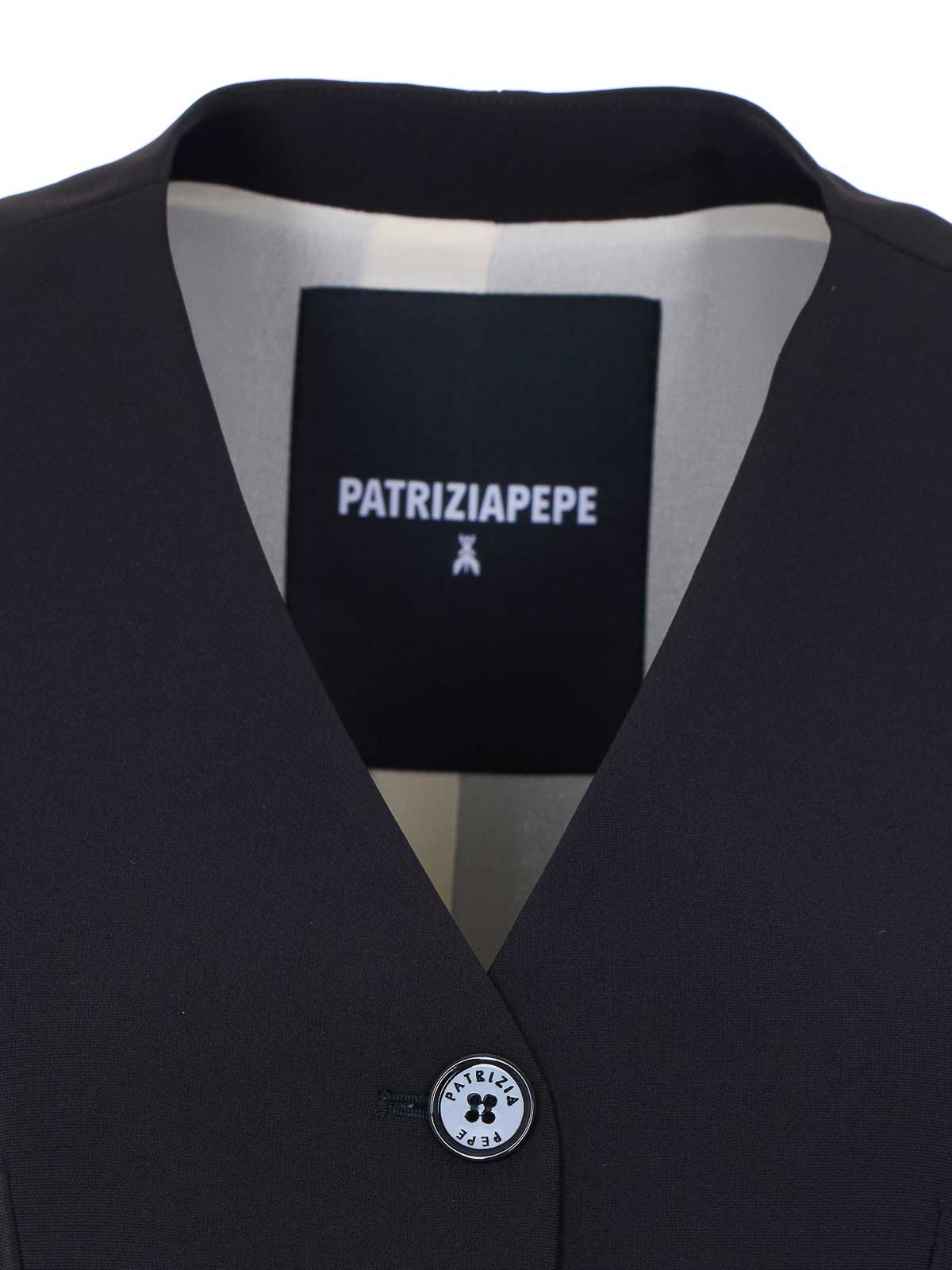 Black Vest 8C0839A688J4U6 (PATRIZIA PEPE / ベスト ) | PATRIZIA PEPE (パトリツィア ペペ)(3)