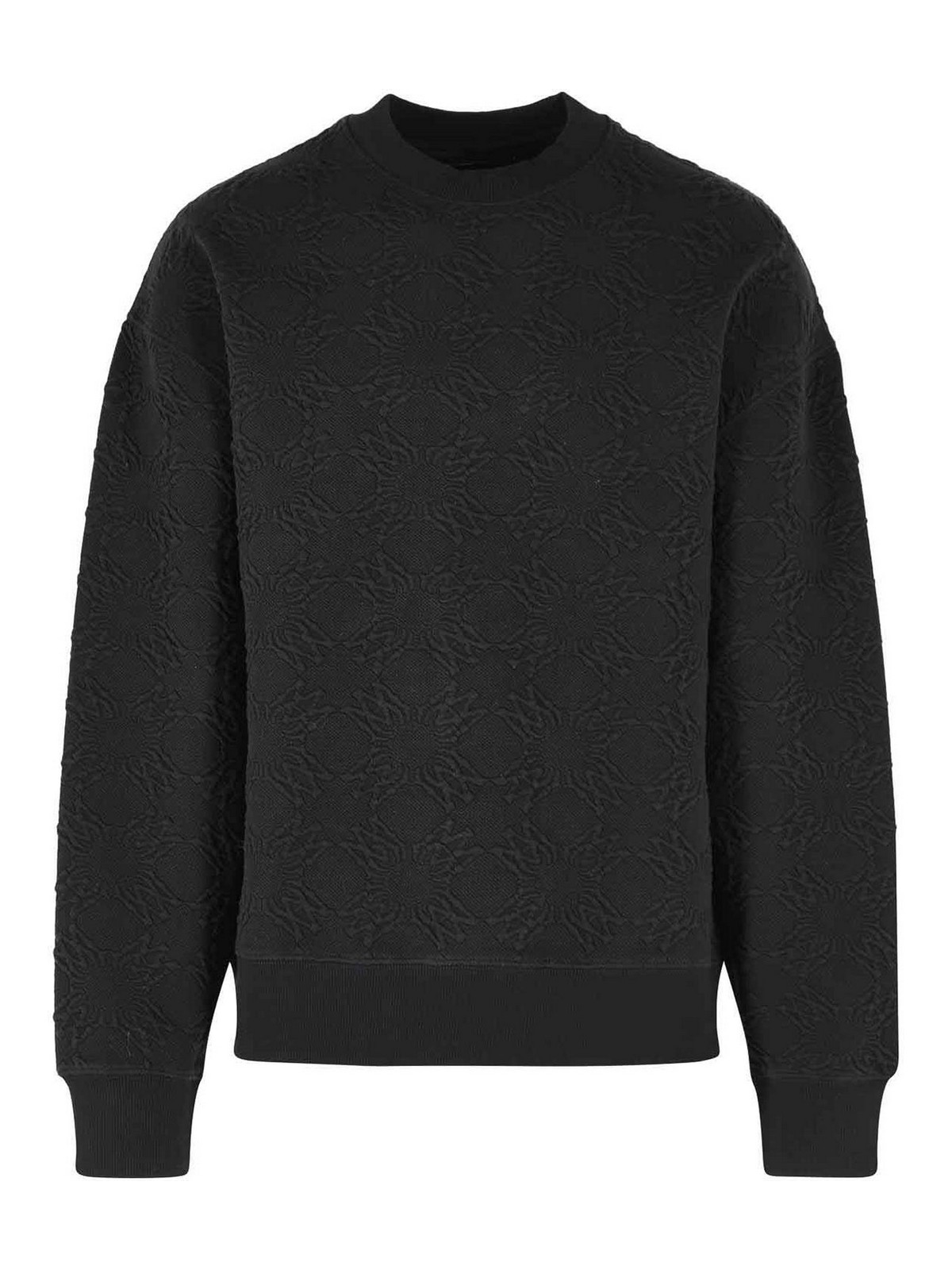 Black Cotton Blend Sweatshirt AMTOJR1036001 (AMIRI / スウェット・フーディー ) | AMIRI (アミリ)
