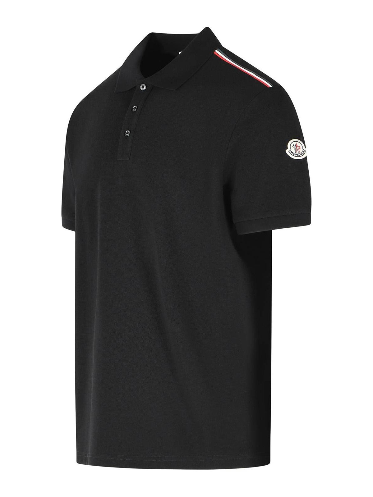 Black Cotton Polo Shirt 0918A0003189A16999 (Moncler / ポロシャツ ) | Moncler (モンクレール)(2)