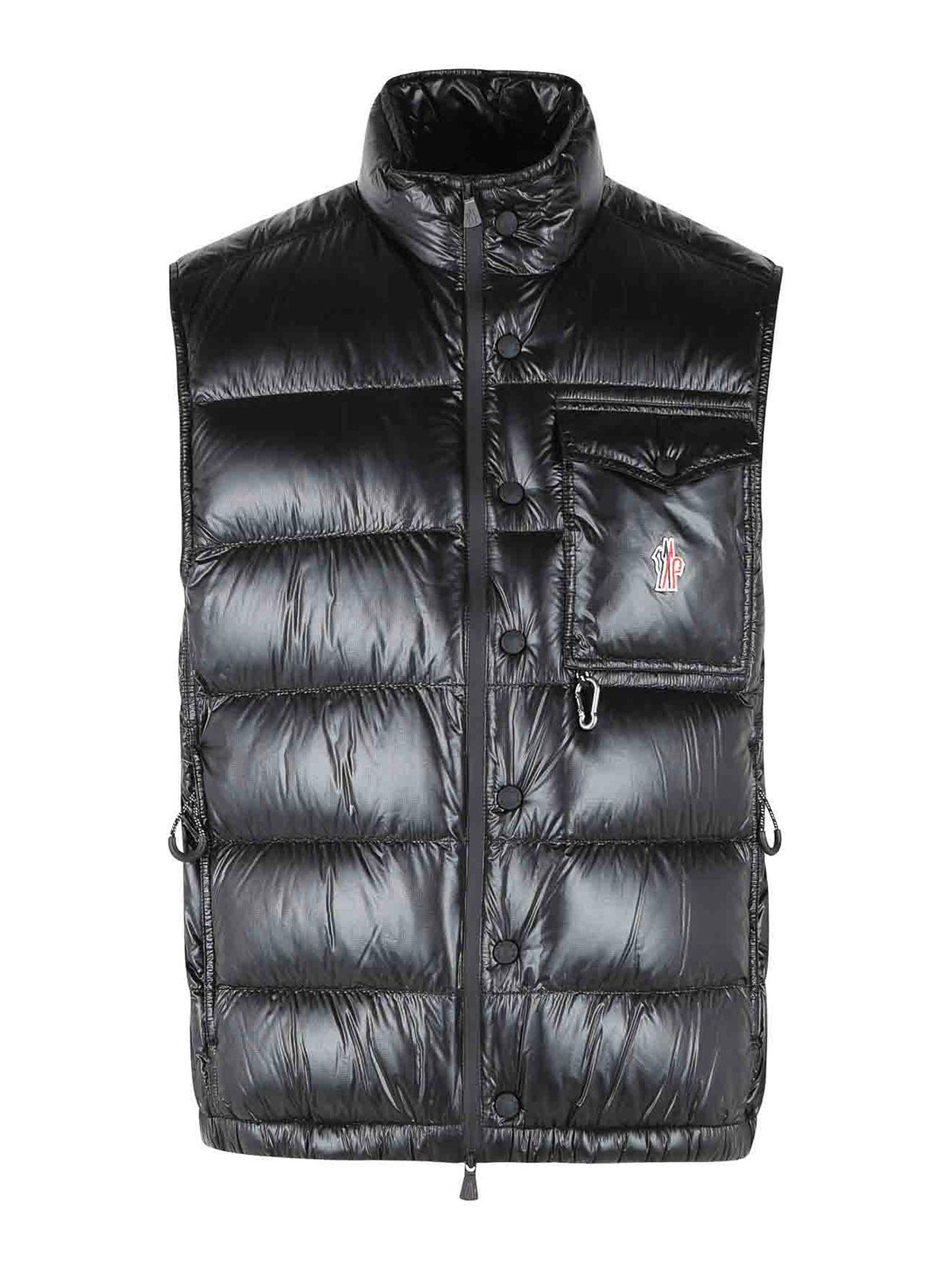 Uychi Foldable Black Polyamide Padded Vest 0971A00008597X6999 (Moncler / ベスト ) | Moncler (モンクレール)