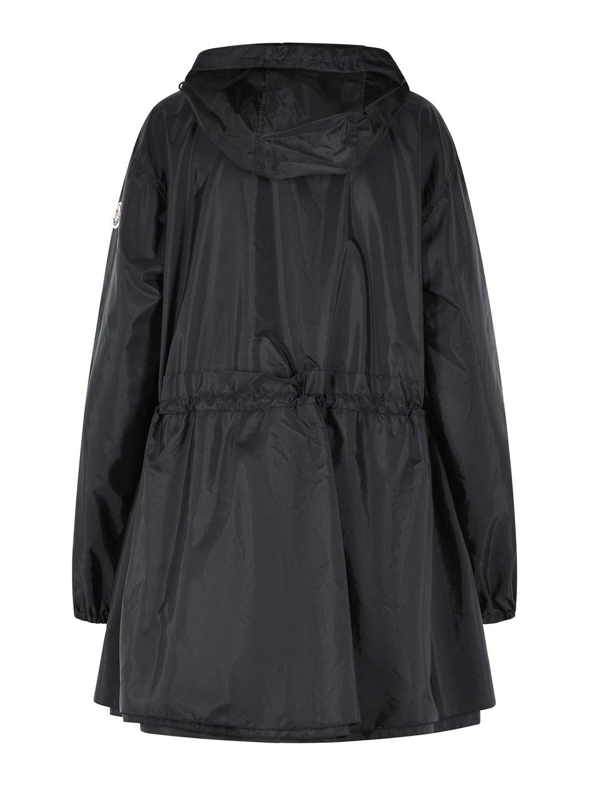 Weteau Black Nylon Midi Jacket 0931A00135539ZD999 (Moncler / ジャケット & コート ) | Moncler (モンクレール)(1)