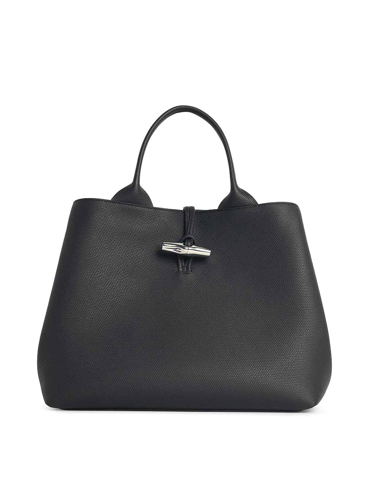 Bag With Black Leather Handle 10290HFP001 (LONGCHAMP / トートバッグ ) | LONGCHAMP (ロンシャン)