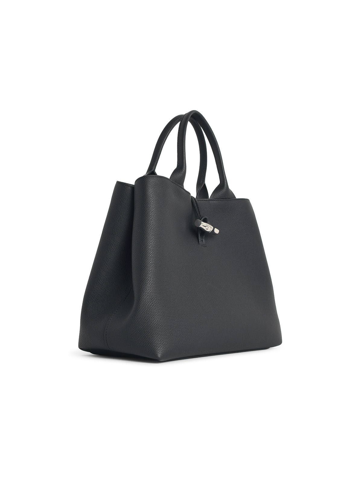 Bag With Black Leather Handle 10290HFP001 (LONGCHAMP / トートバッグ ) | LONGCHAMP (ロンシャン)(1)