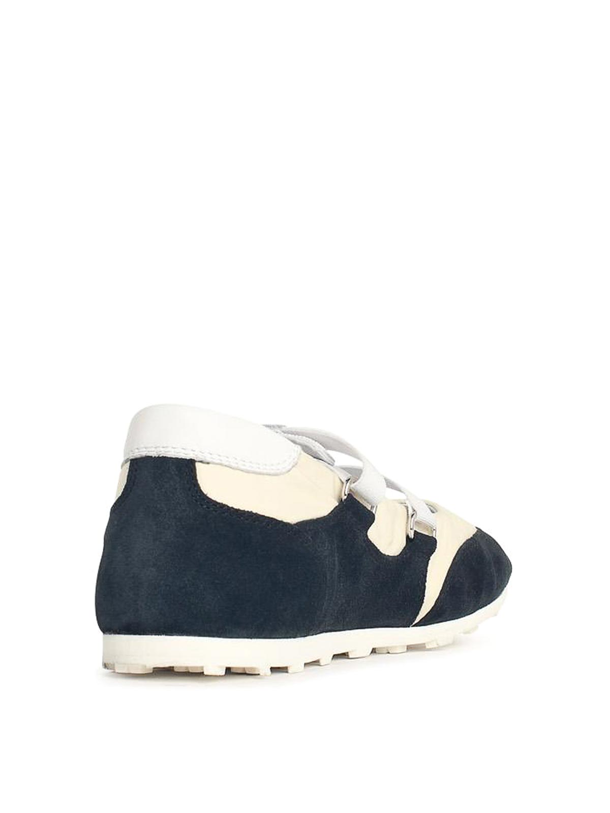 Balerina In Fabric And Black Suede SNZW021000P7406ZO432 (Marni / フラットシューズ ) | Marni (マルニ)(2)