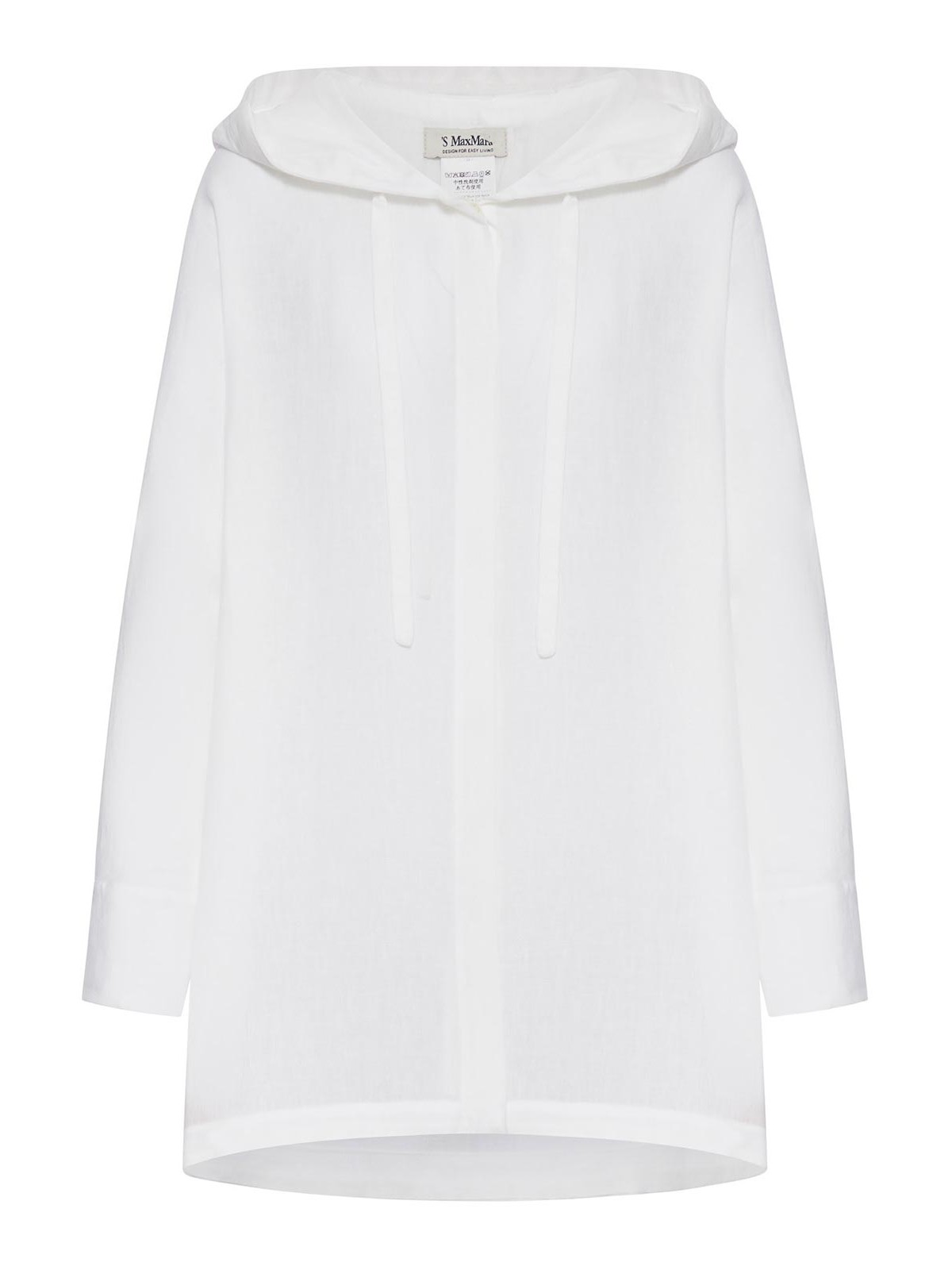 Linen Blouse With Hood 261919E20 (S MAX MARA / シャツ・ブラウス ) | S MAX MARA (エス マックスマーラ)