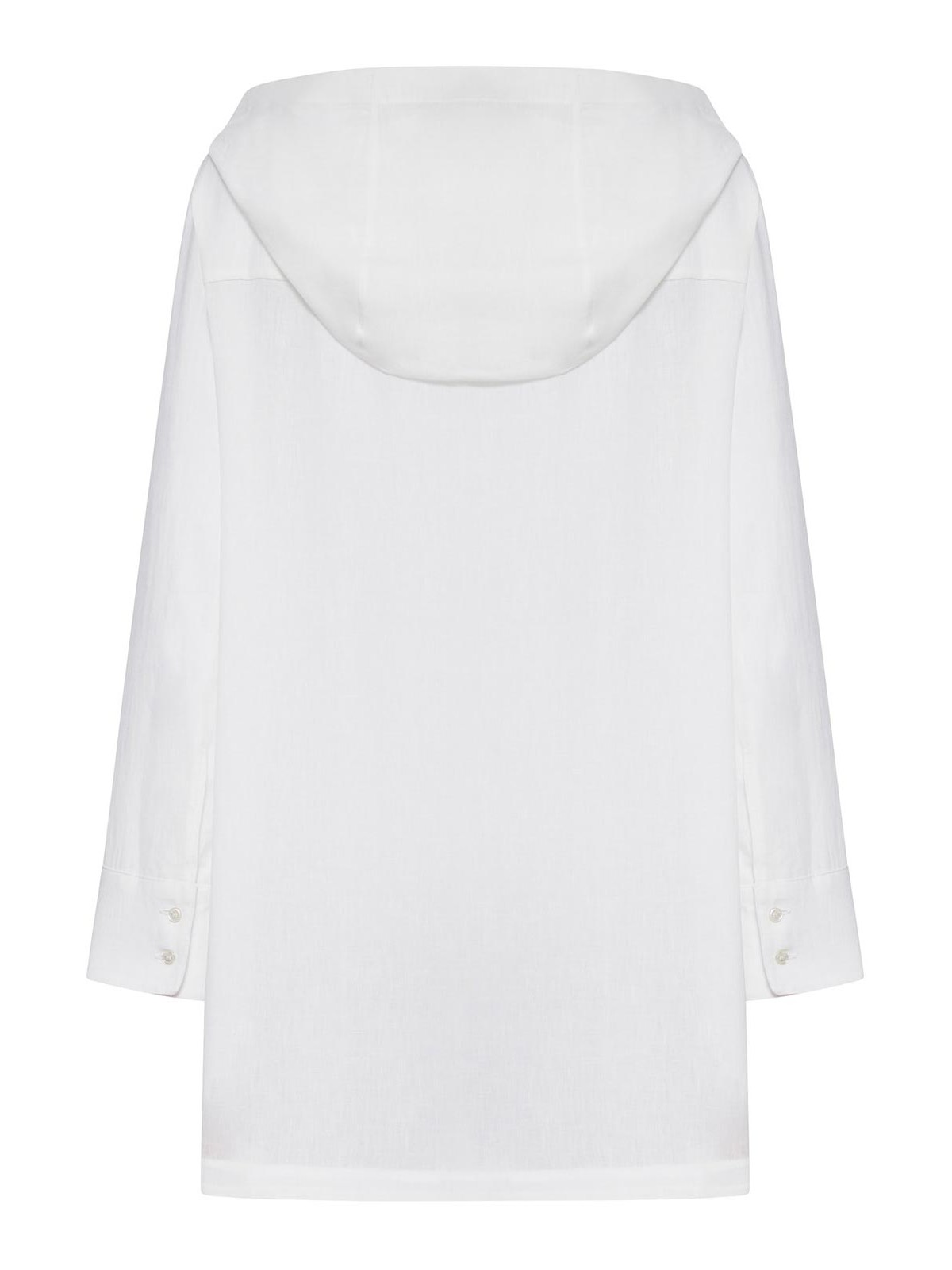 Linen Blouse With Hood 261919E20 (S MAX MARA / シャツ・ブラウス ) | S MAX MARA (エス マックスマーラ)(1)