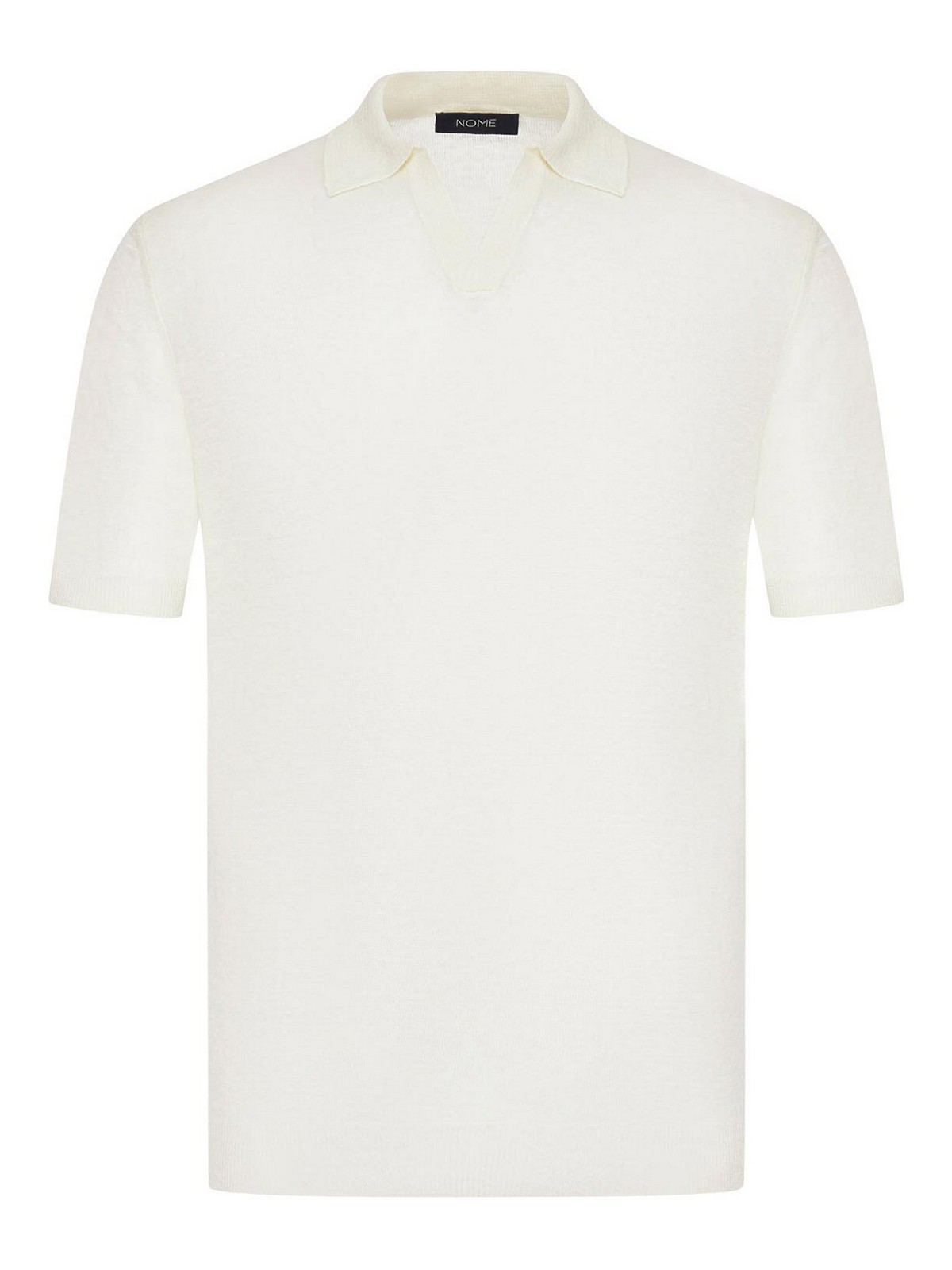 Short-Sleeved Linen Polo Shirt 571742E17 (NOME / ポロシャツ ) | NOME (ノーメ)