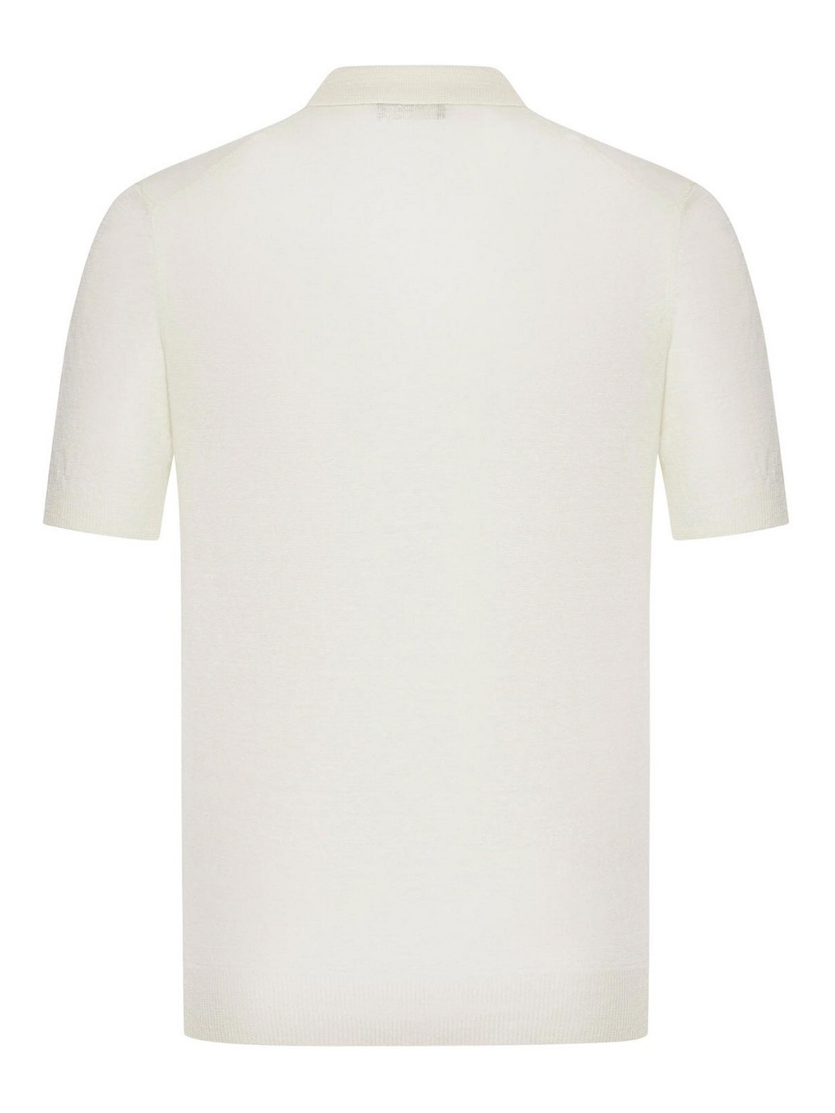 Short-Sleeved Linen Polo Shirt 571742E17 (NOME / ポロシャツ ) | NOME (ノーメ)(1)