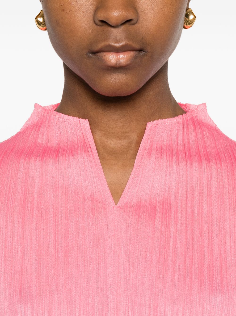 Pleats Please Dresses Pink PP66JH13622 (PLEATS PLEASE ISSEY MIYAKE / ワンピース・ドレス・オールインワン ) | PLEATS PLEASE ISSEY MIYAKE (プリーツ プリーズ イッセイ ミヤケ)(1)