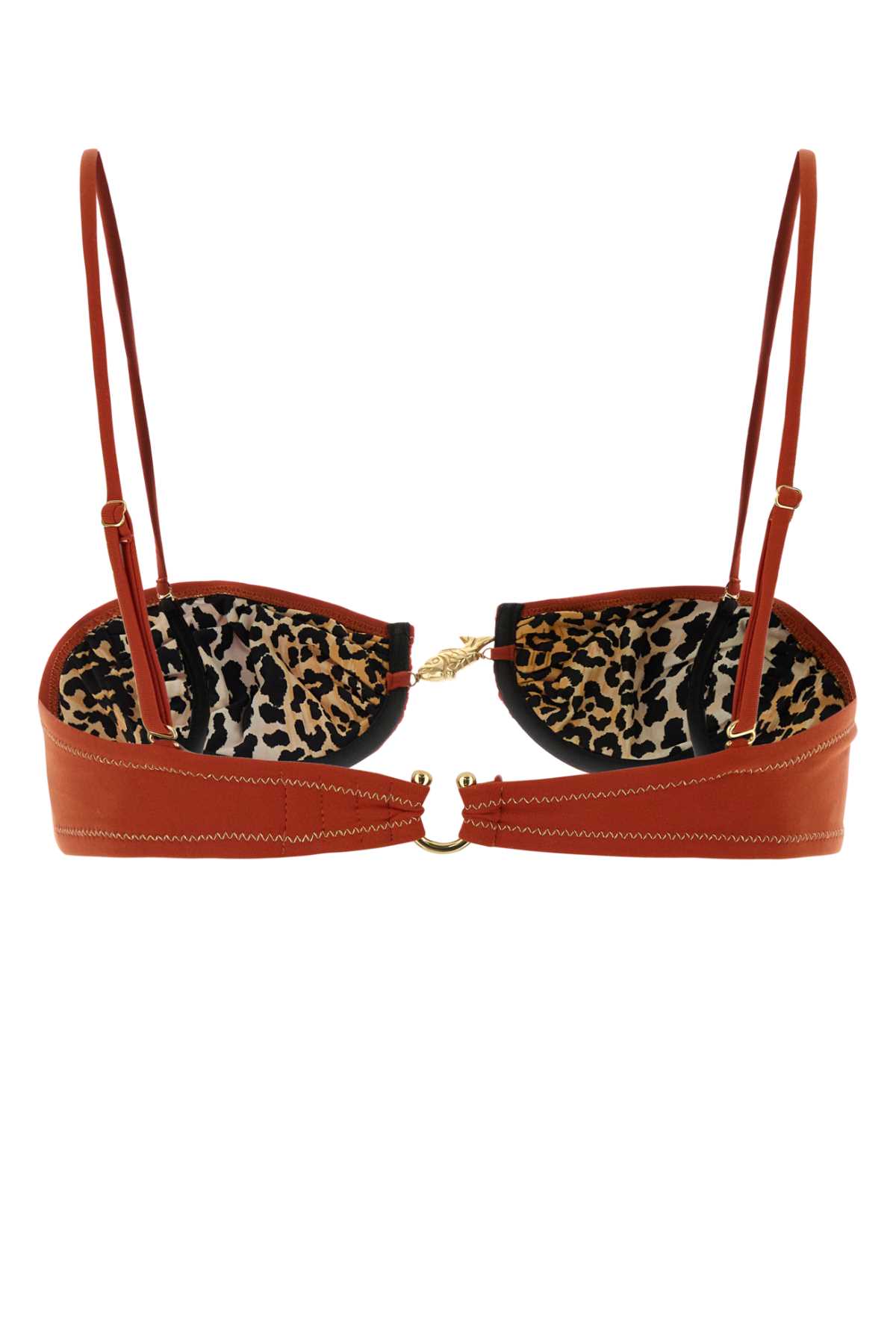 Coral stretch nylon Hammond 2.0 bikini top HAMMOND20TOPREDCORAL (Reina Olga / スイムウェア ) | Reina Olga (レイナ オルガ)(1)
