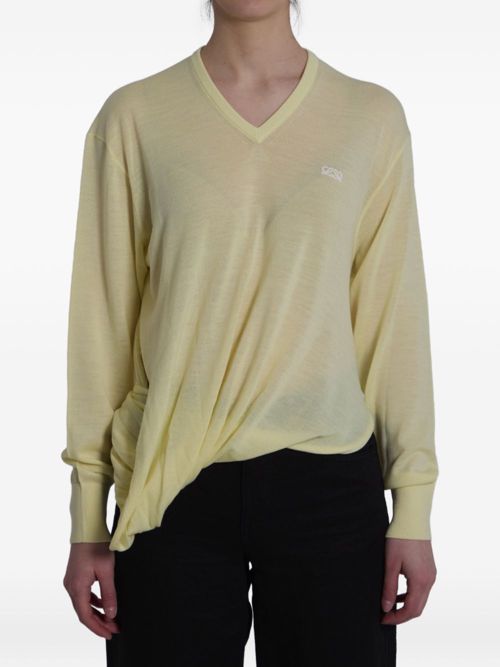 Loewe Sweaters Yellow S540Y14KHD8140 (LOEWE / ニット・セーター・カーディガン ) | LOEWE (ロエベ)