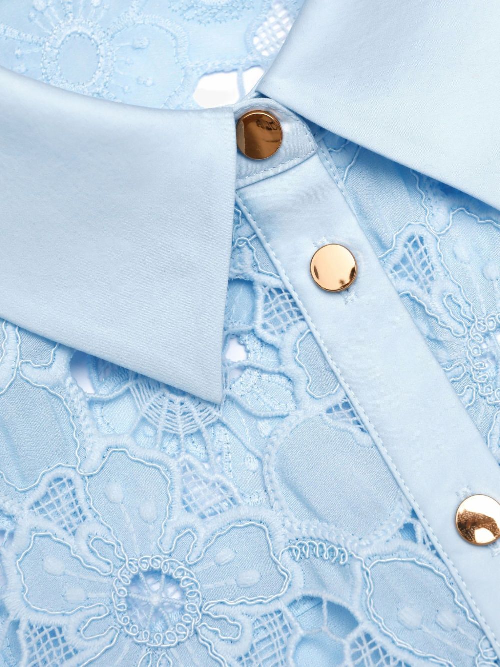 Self-portrait Dresses Clear Blue AC26024MBLBLUE (self-portrait / ワンピース・ドレス・オールインワン ) | self-portrait (セルフ・ポートレイト)(3)