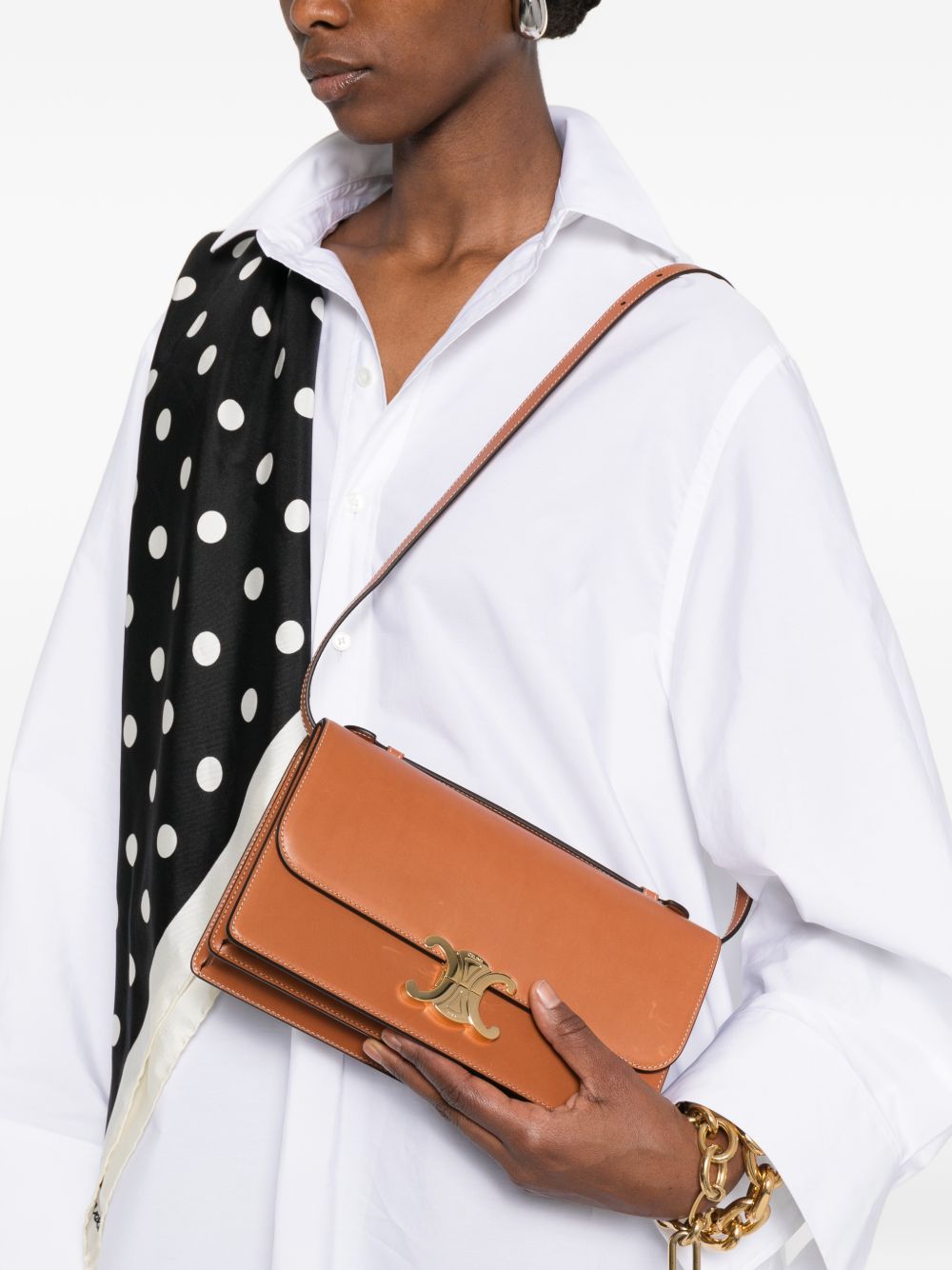 CELINE CAPSULE Bags.. Leather Brown L102U370504LU (CELINE / ハンドバッグ・ショルダーバッグ ) | CELINE (セリーヌ)(2)