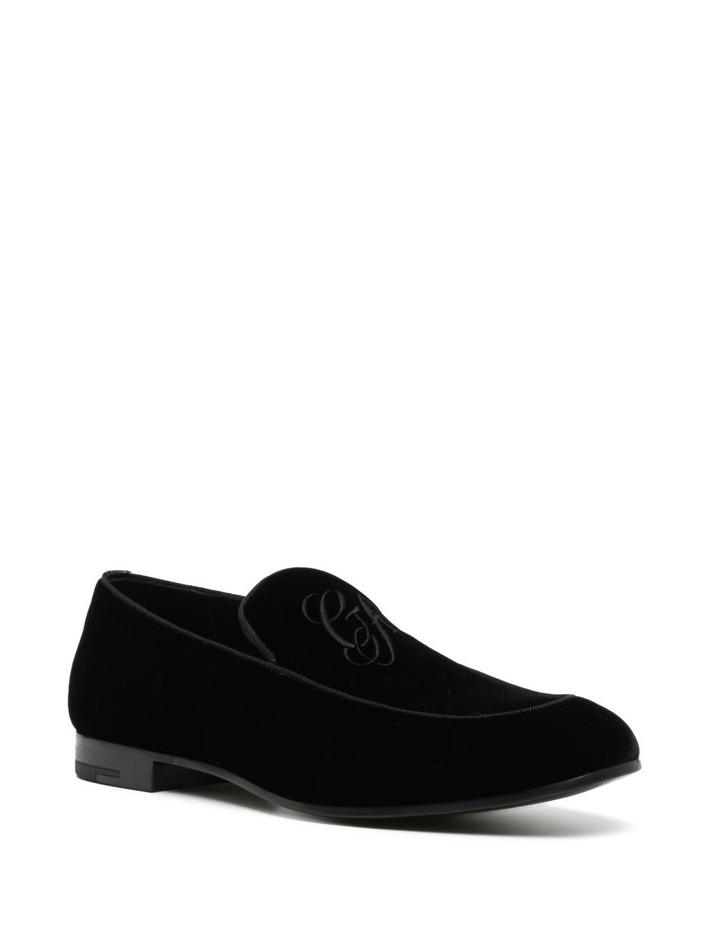 Giorgio Armani Flat shoes Black X2A373XM649A083 (GIORGIO ARMANI / ローファー ) | GIORGIO ARMANI (ジョルジオ アルマーニ)(2)