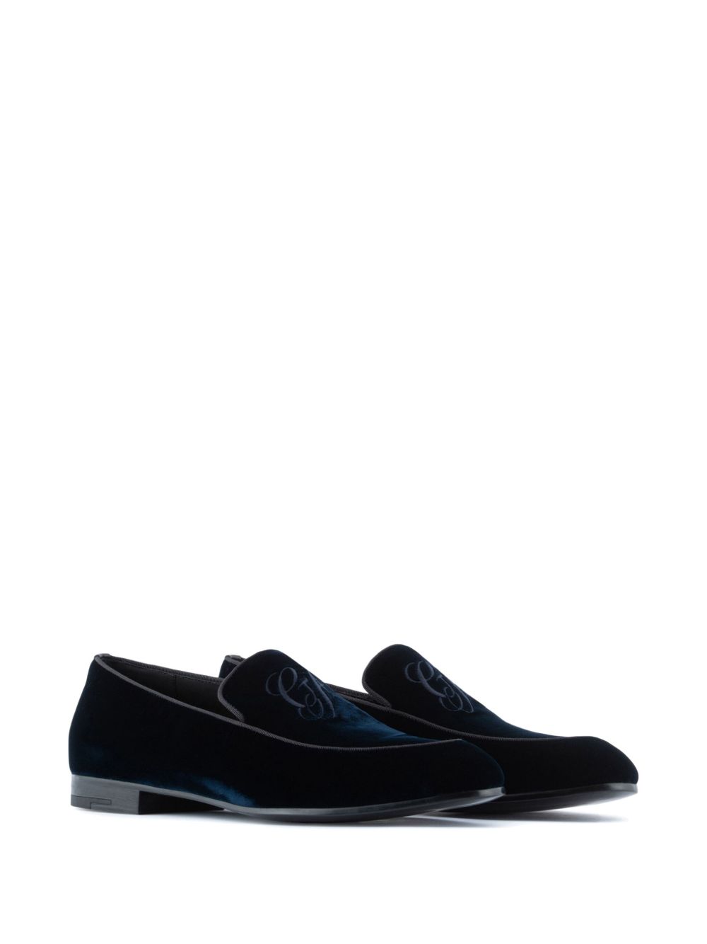 Giorgio Armani Flat shoes Blue X2A373XM649N280 (GIORGIO ARMANI / ローファー ) | GIORGIO ARMANI (ジョルジオ アルマーニ)(3)