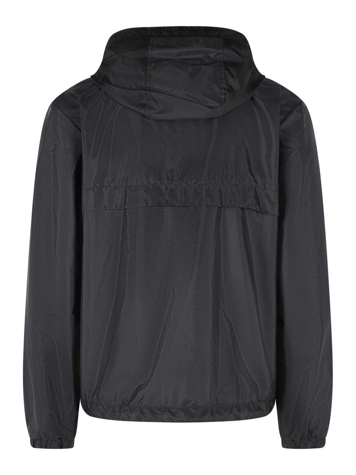 Nidge Black Polyamide Hooded Jacket 0911A00112539ZD999 (Moncler / スウェット・フーディー ) | Moncler (モンクレール)(1)