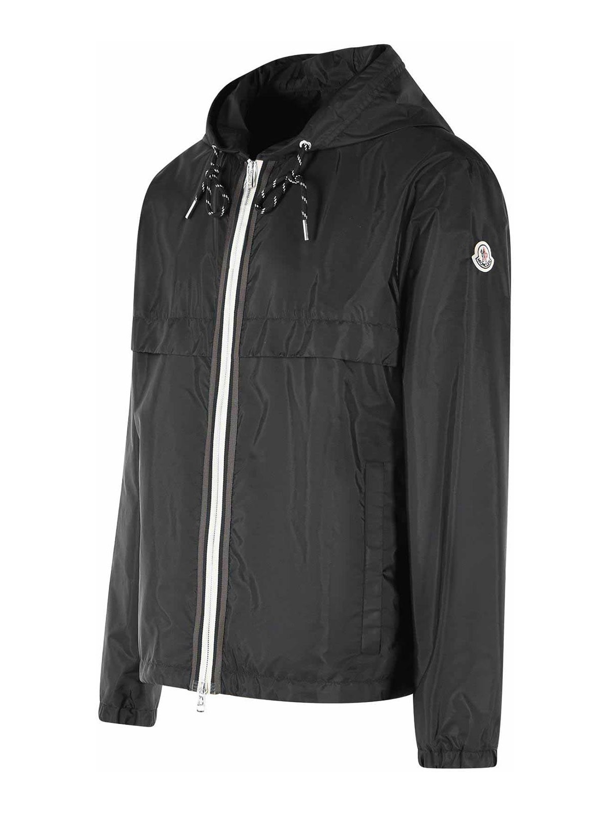 Nidge Black Polyamide Hooded Jacket 0911A00112539ZD999 (Moncler / スウェット・フーディー ) | Moncler (モンクレール)(2)