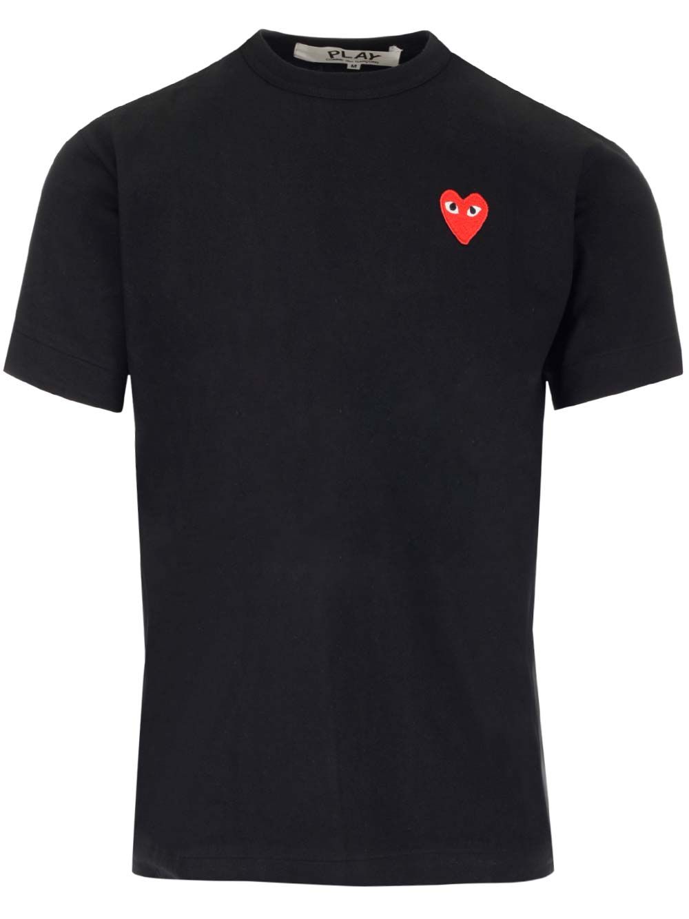 T-shirt with small red heart AXT1080511 (PLAY Comme Des Garçons / Tシャツ・カットソー ) | PLAY Comme Des Garçons (プレイ コムデギャルソン)