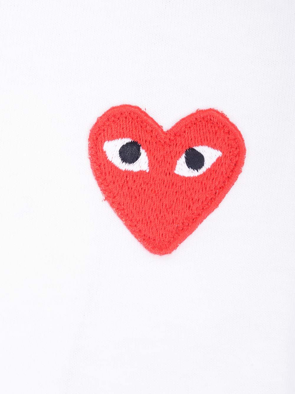 T-shirt with small red heart AXT1080512 (PLAY Comme Des Garçons / Tシャツ・カットソー ) | PLAY Comme Des Garçons (プレイ コムデギャルソン)(2)