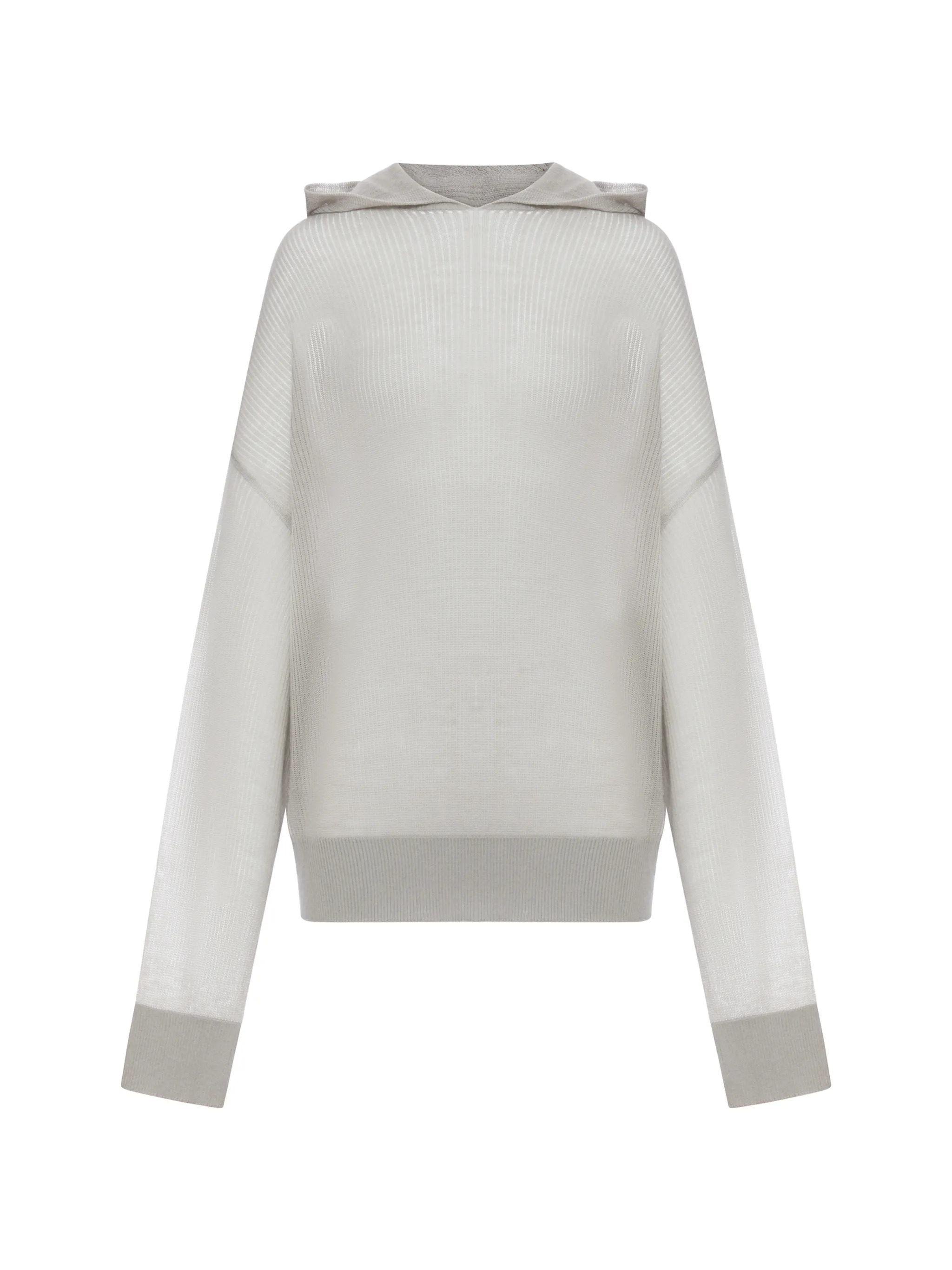 Rick Owens Sweaters Grey RO01F6660RIBWSL08 (Rick Owens / ニット・セーター・カーディガン ) | Rick Owens (リック オウエンス)