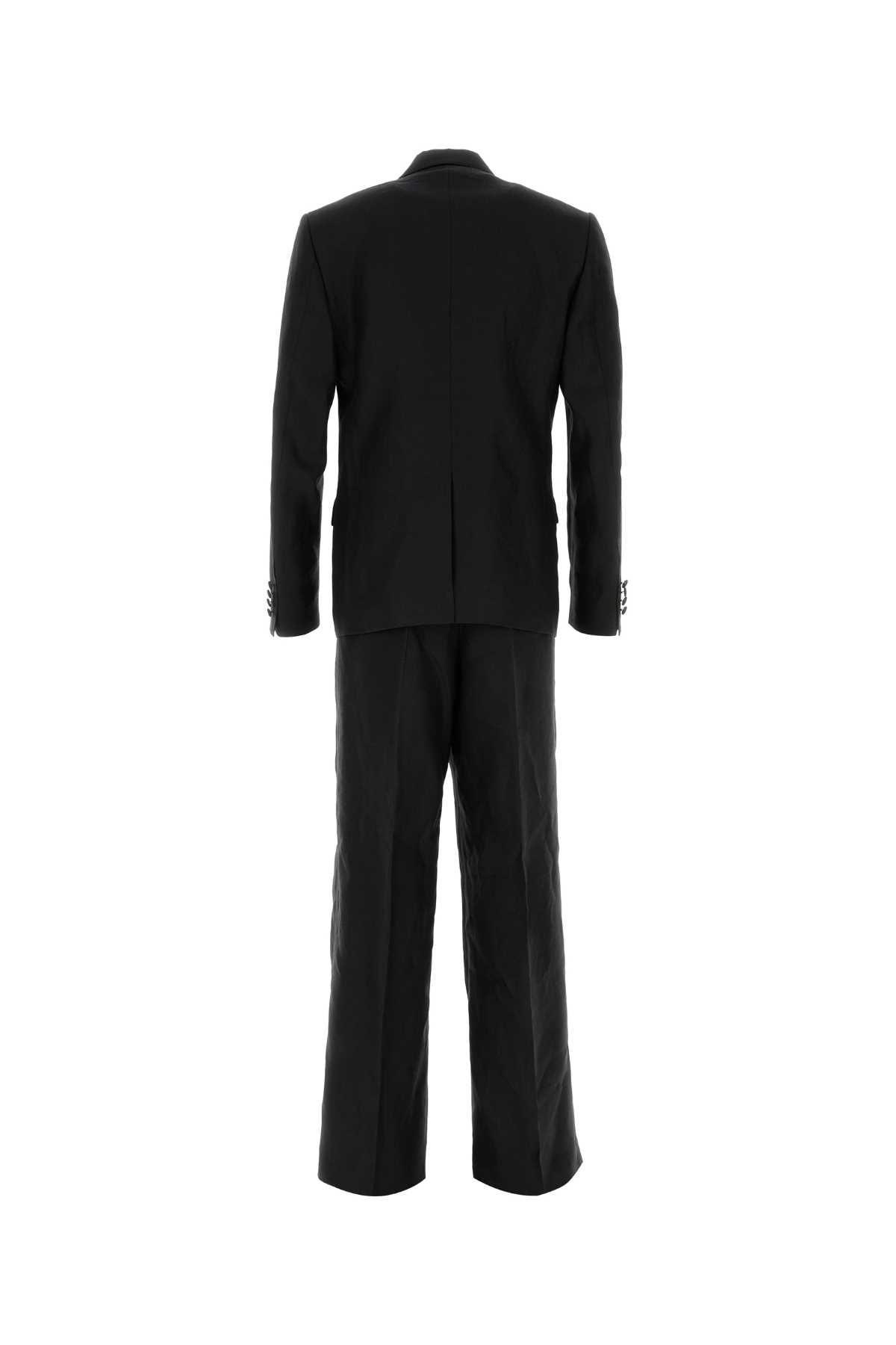 Black linen blend suit GK04ITFU4MCN0000 (Dolce & Gabbana / スーツ ) | Dolce & Gabbana (ドルチェガッバーナ)(1)