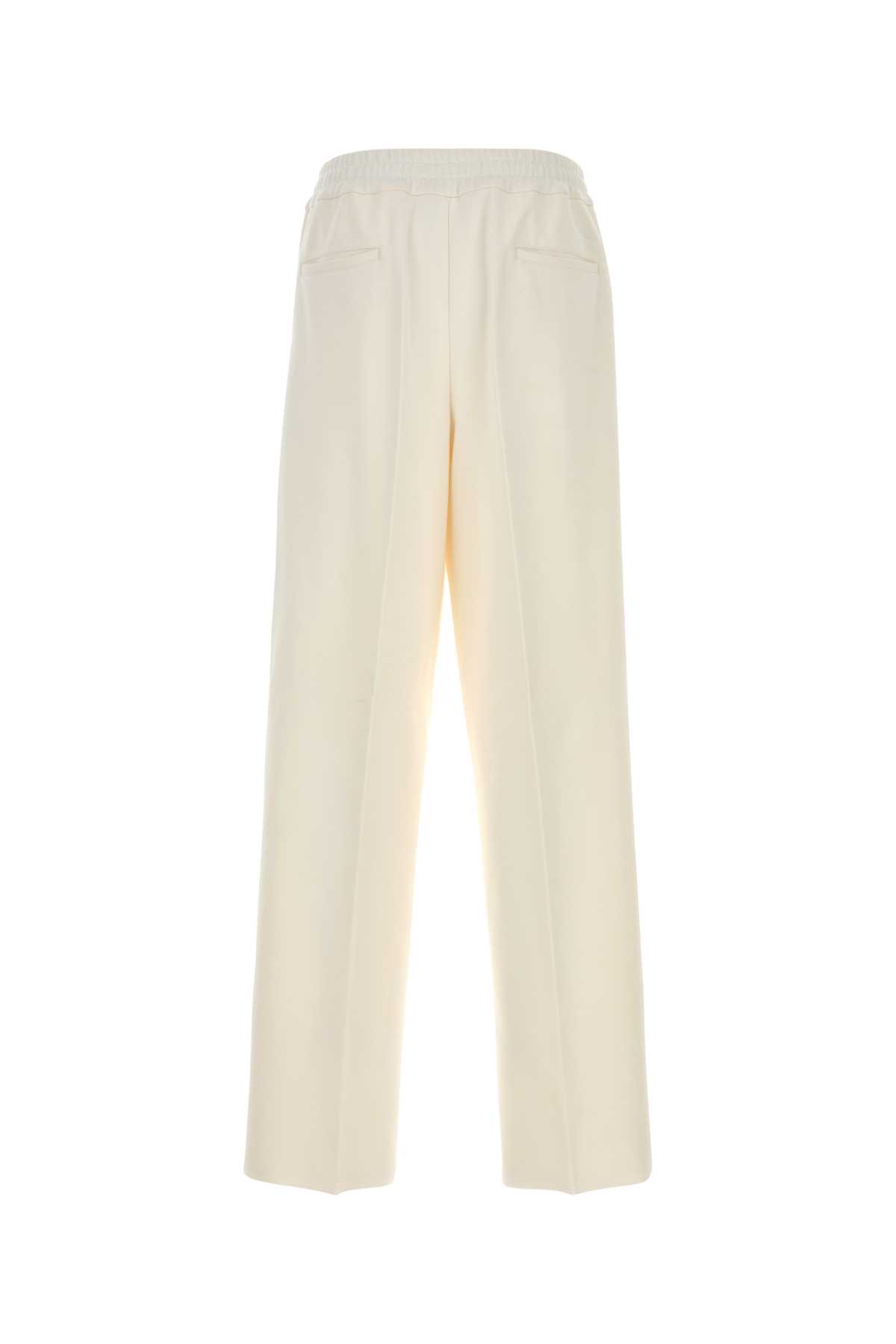 White stretch jersey pant J22KA0341J20018102 (Jil Sander / パンツ ) | Jil Sander (ジルサンダー)(1)