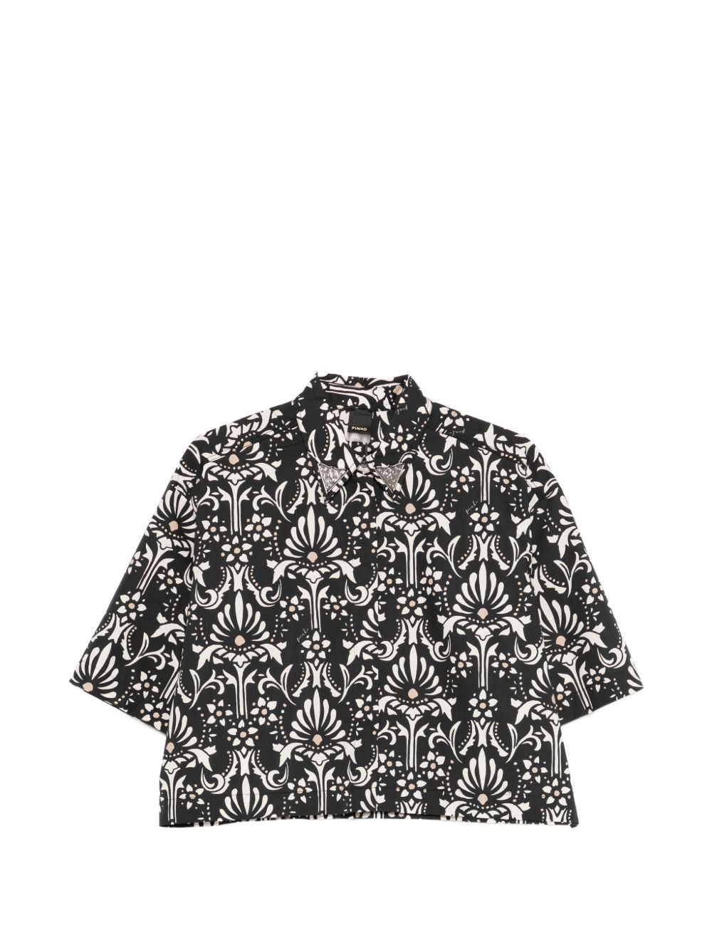Pinko Shirts Black 106826A3B1ZZ2 (PINKO / シャツ・ブラウス ) | PINKO (ピンコ)